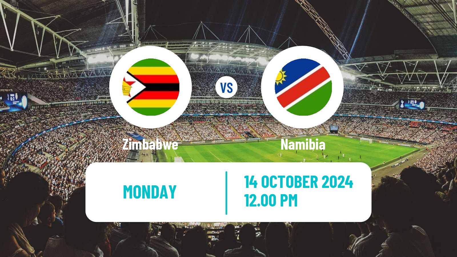 Soccer Africa Cup of Nations Zimbabwe - Namibia