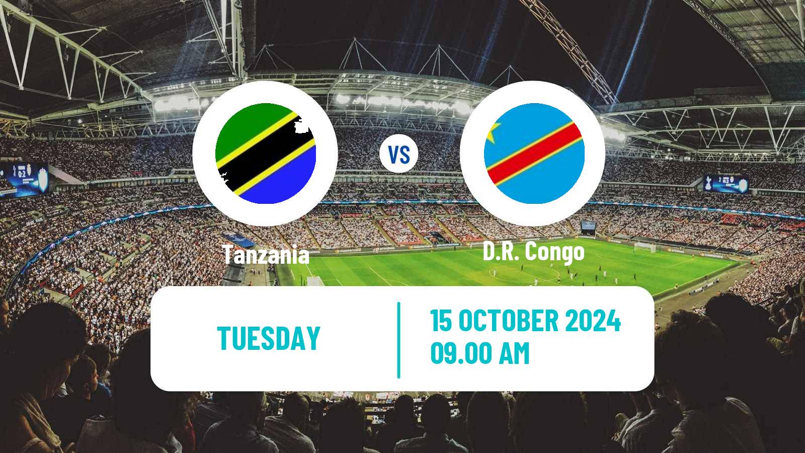 Soccer Africa Cup of Nations Tanzania - D.R. Congo