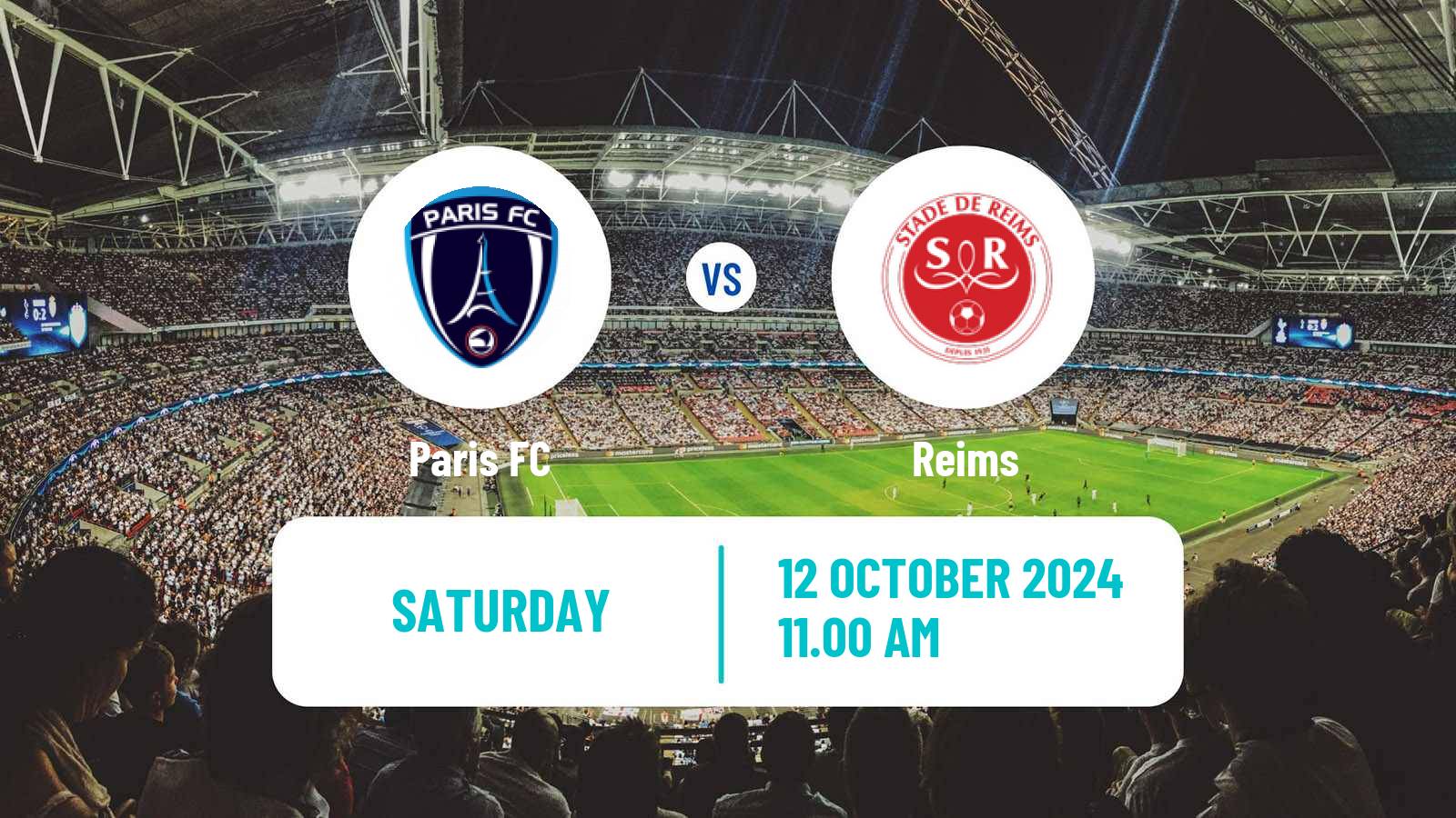 Soccer French Division 1 Women Paris FC - Reims