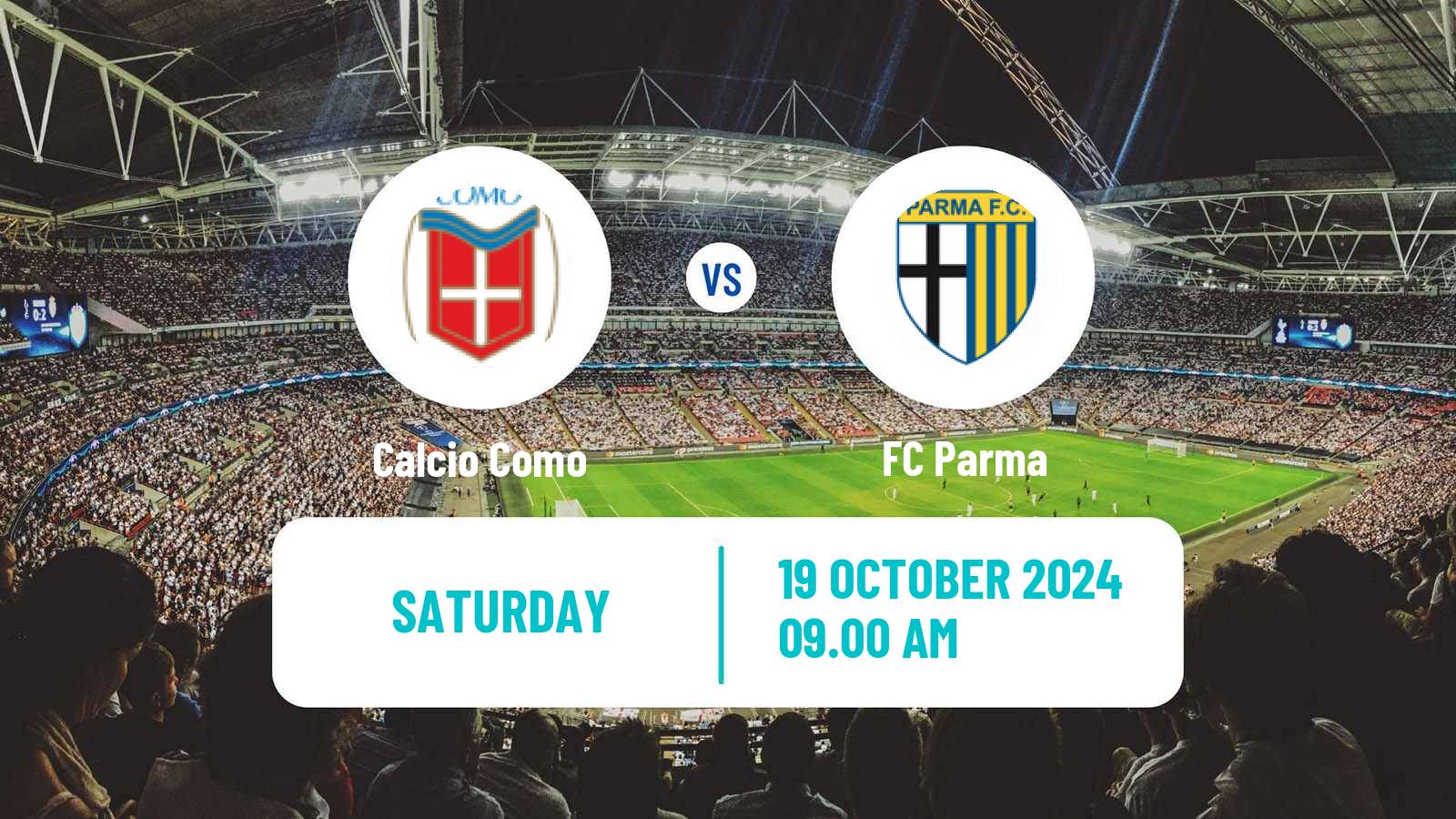 Soccer Italian Serie A Como - Parma