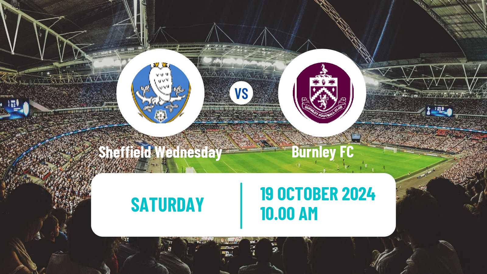 Soccer English League Championship Sheffield Wednesday - Burnley