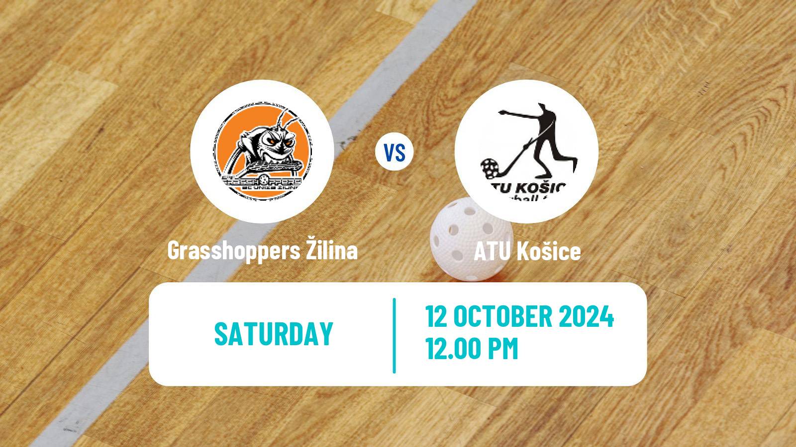 Floorball Slovak Extraliga Floorball Grasshoppers Žilina - ATU Košice