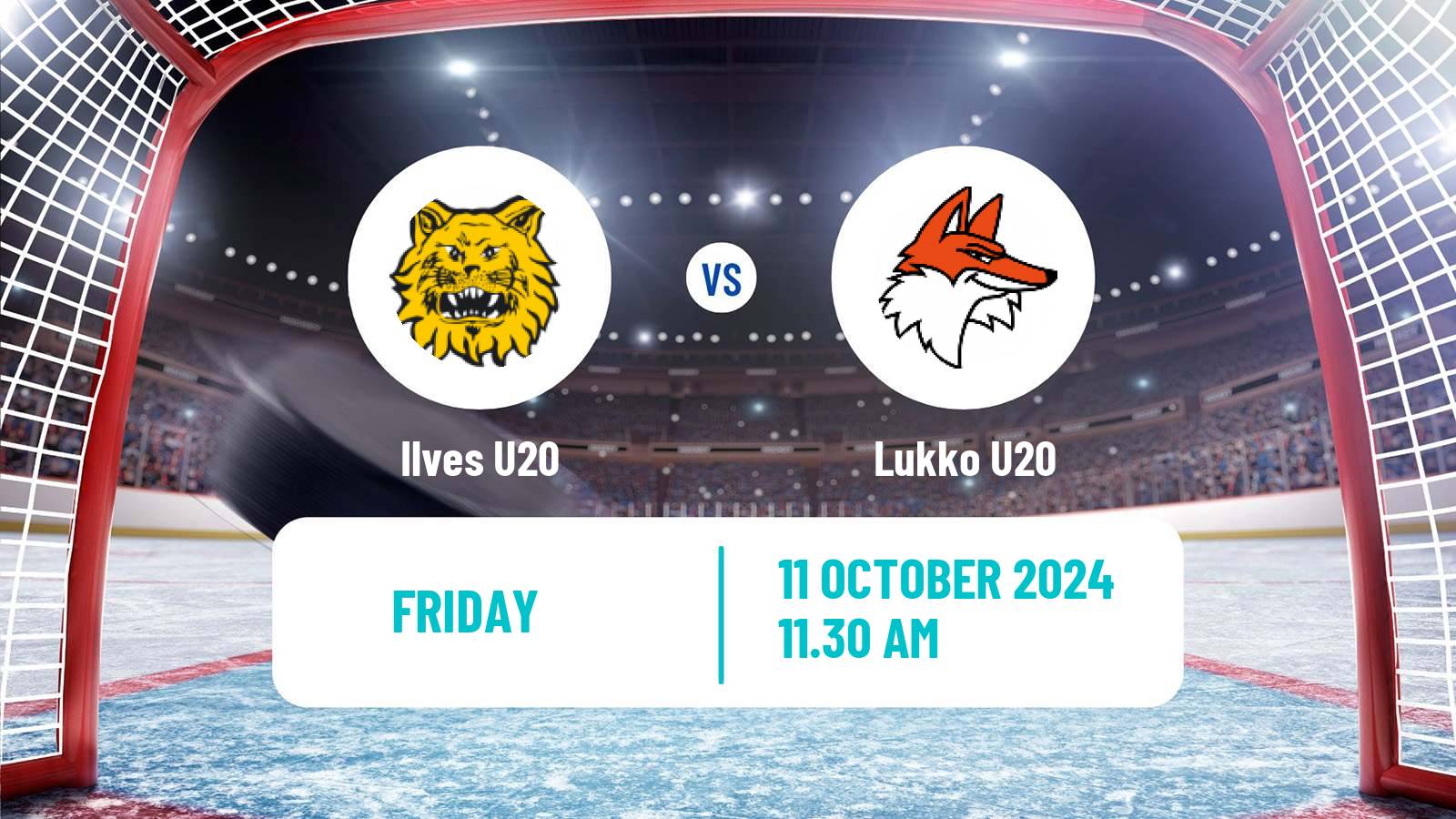 Hockey Finnish SM-sarja U20 Ilves U20 - Lukko U20