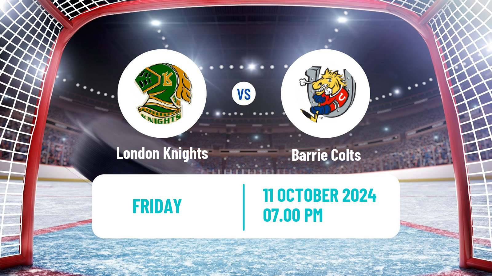 Hockey OHL London Knights - Barrie Colts