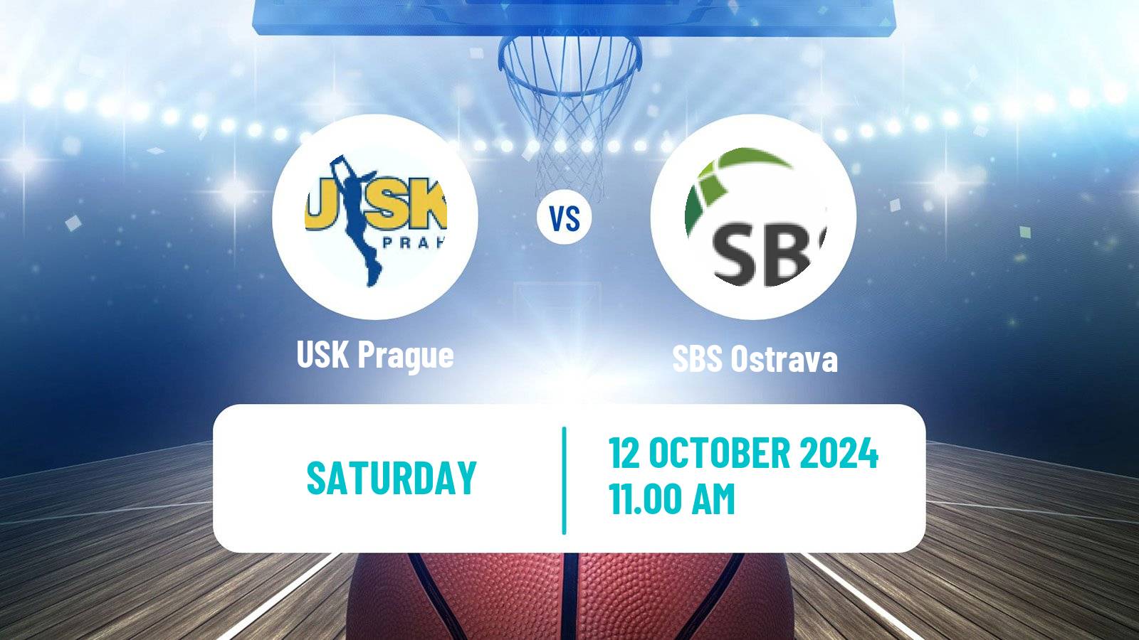 Basketball Czech ZBL Women USK Prague - Ostrava