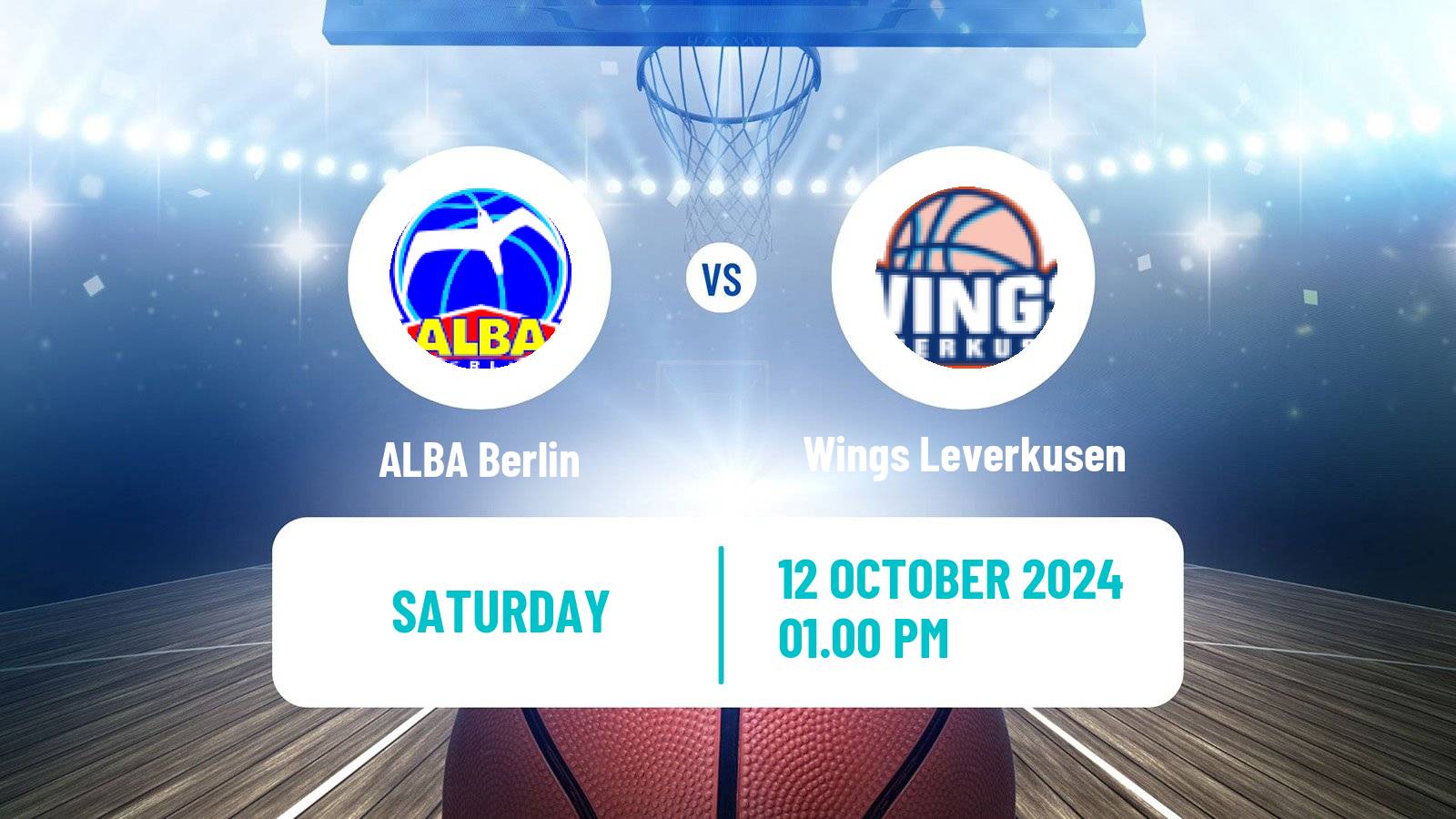 Basketball German DBBL ALBA Berlin - Wings Leverkusen