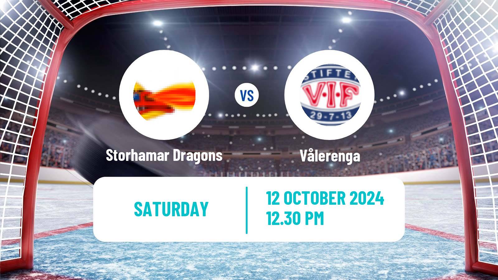 Hockey Norwegian Ligaen Hockey Storhamar Dragons - Vålerenga