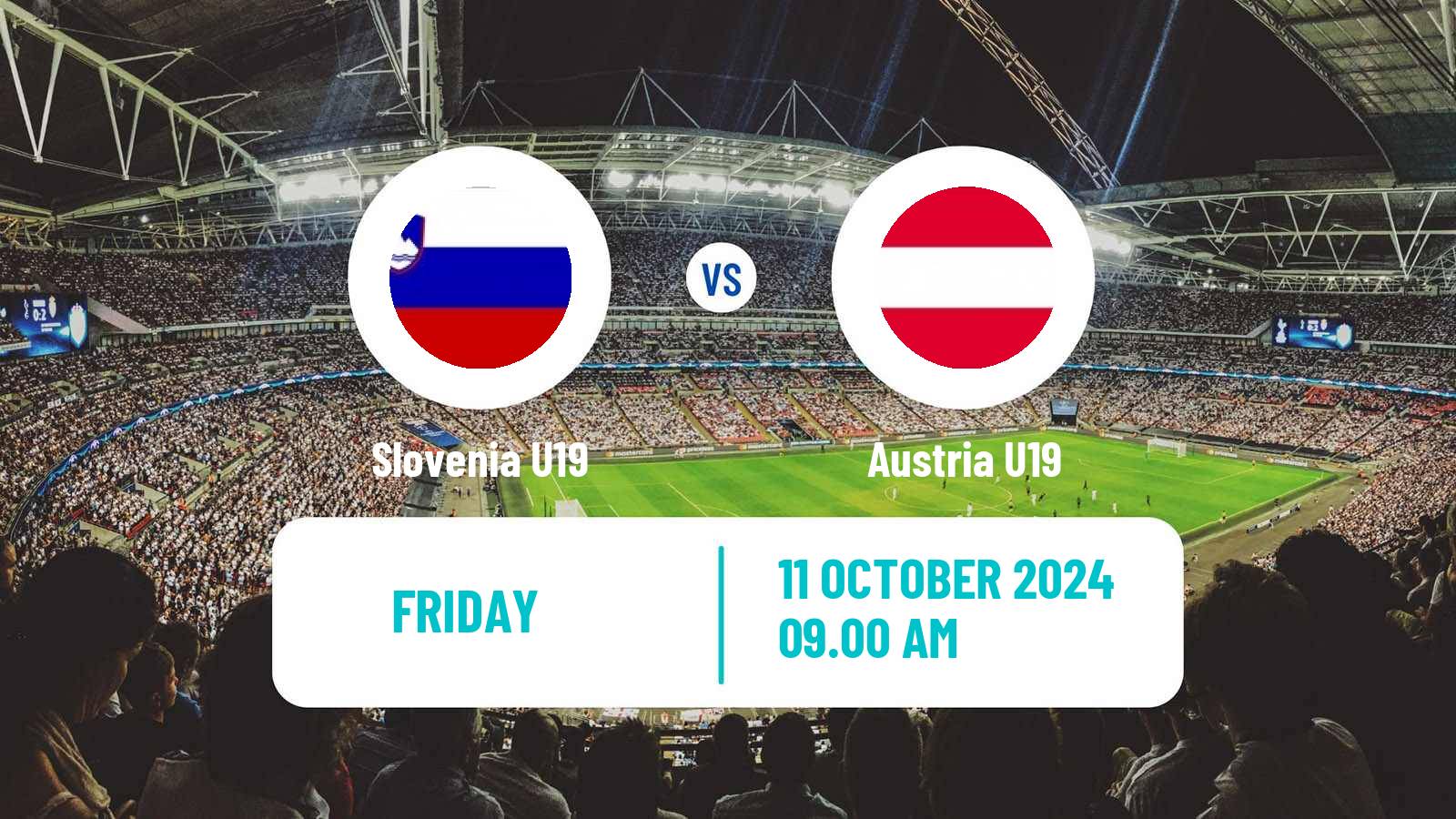 Soccer Friendly Slovenia U19 - Austria U19