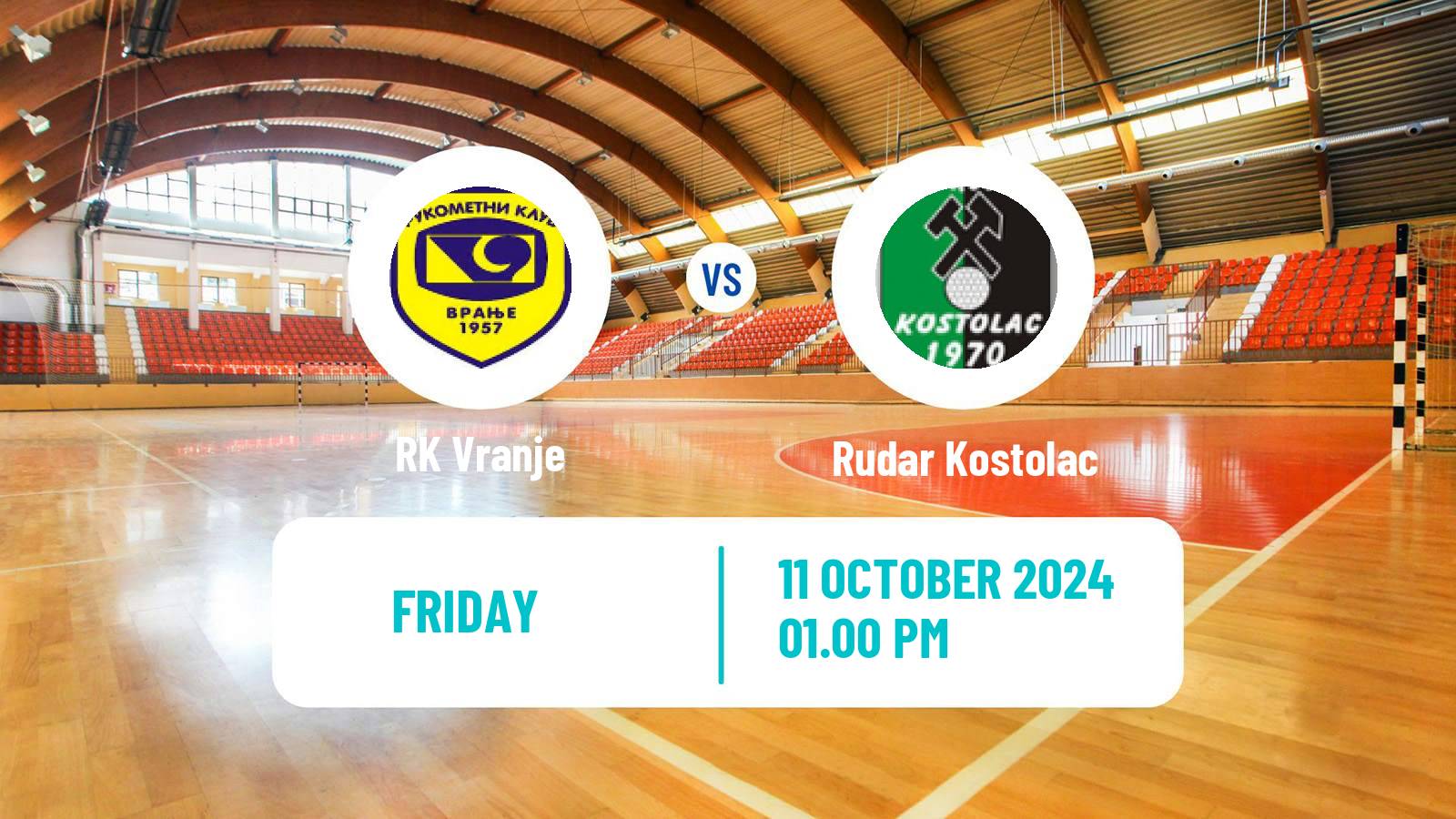 Handball Serbian Superliga Handball Vranje - Rudar Kostolac