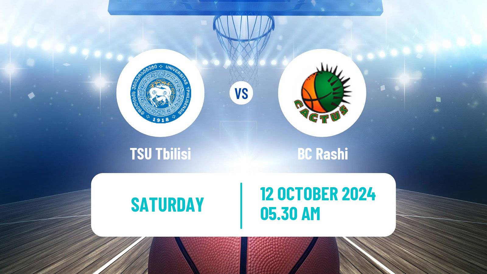 Basketball Georgian Superleague Basketball TSU Tbilisi - Rashi