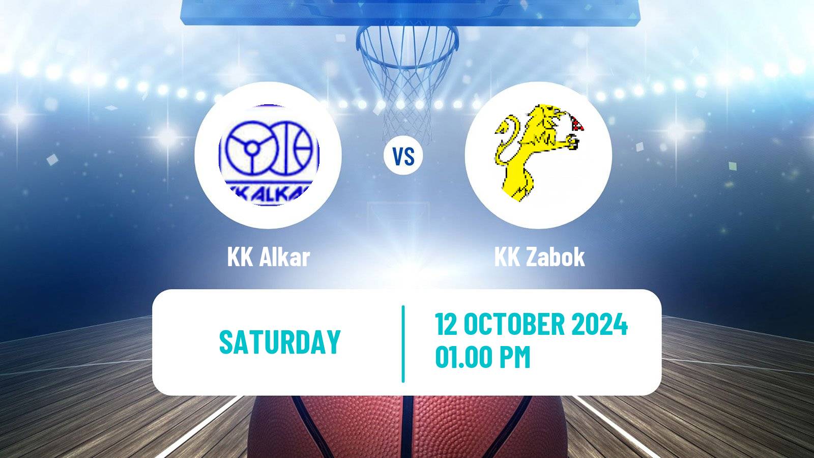 Basketball Croatian Premijer Liga Basketball Alkar - Zabok