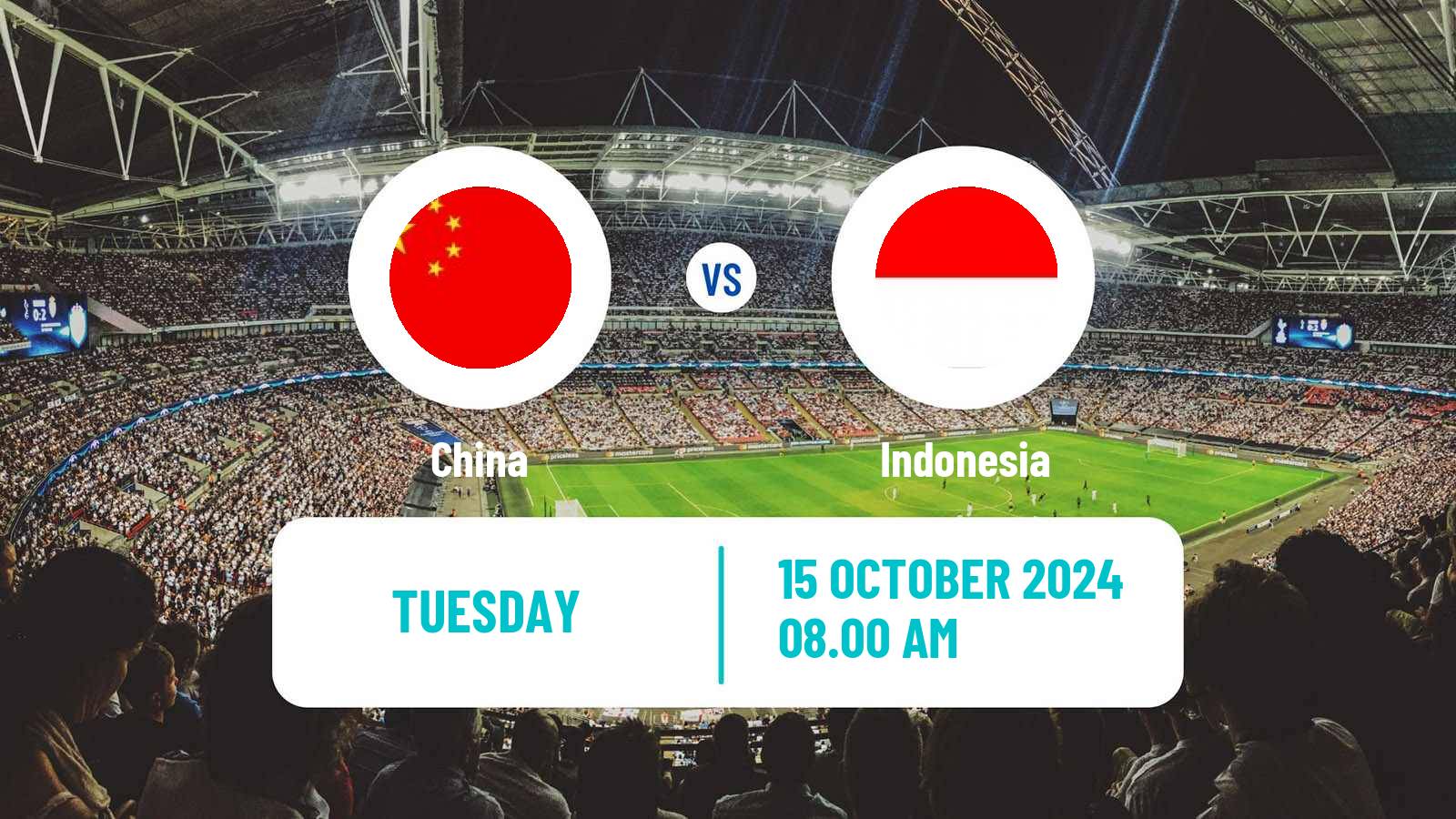 Soccer FIFA World Cup China - Indonesia