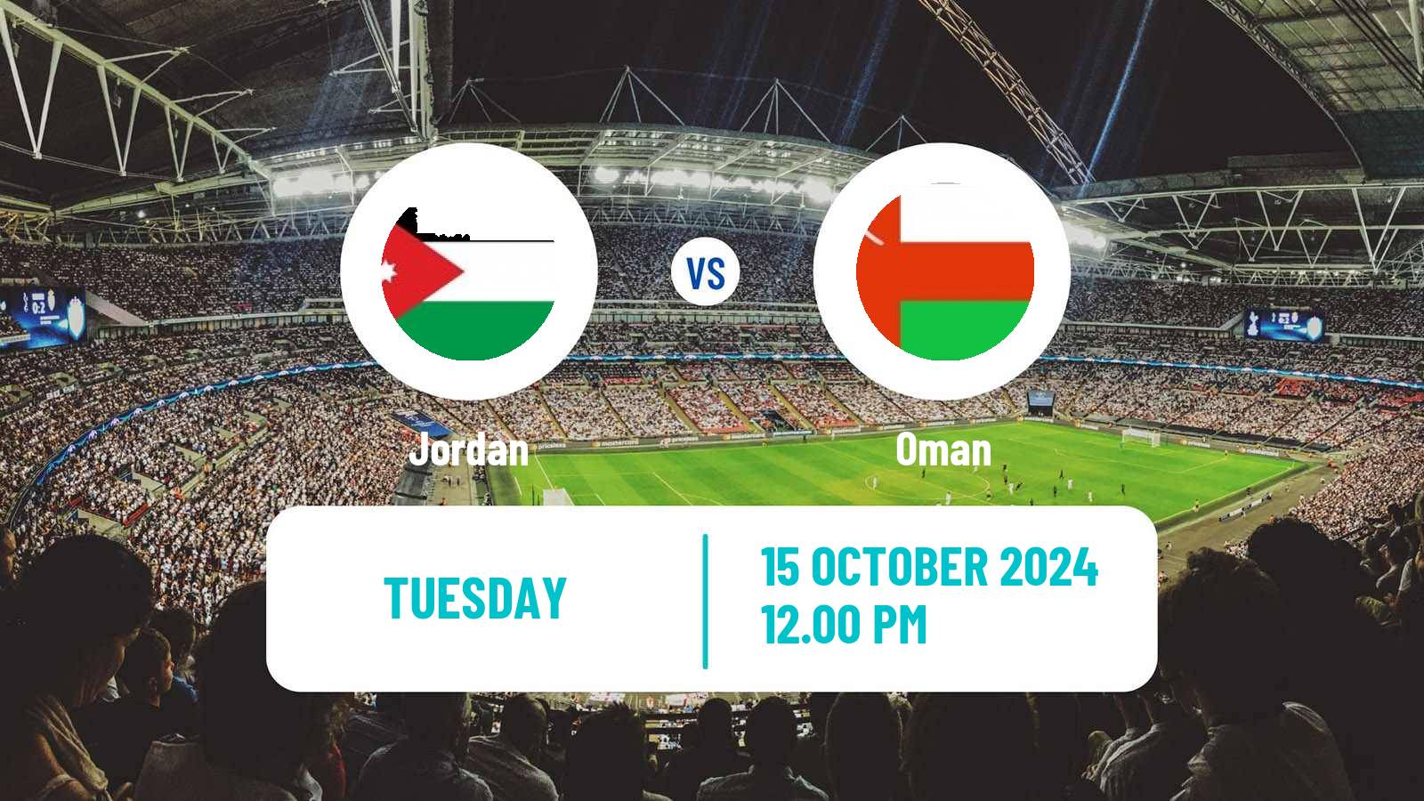 Soccer FIFA World Cup Jordan - Oman