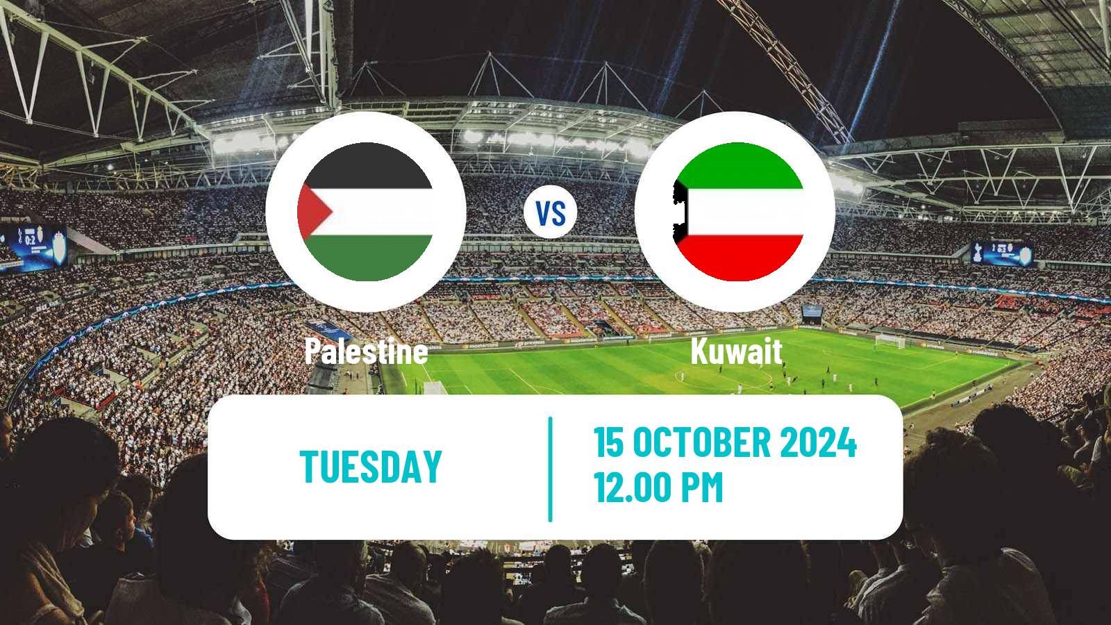 Soccer FIFA World Cup Palestine - Kuwait