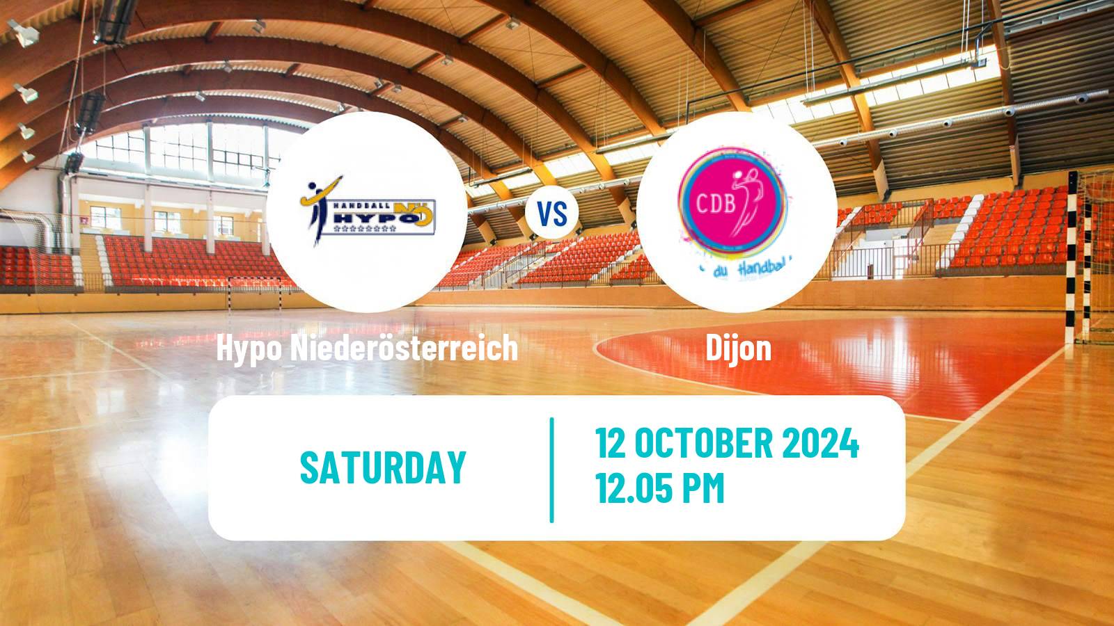 Handball EHF European League Women Hypo Niederösterreich - Dijon