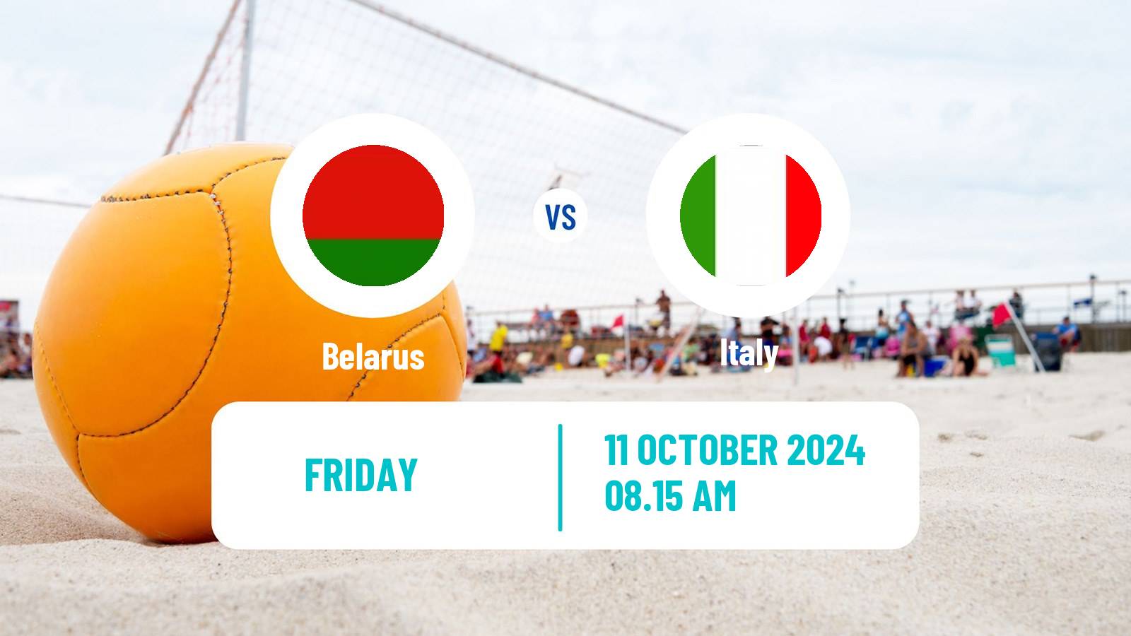 Beach soccer World Cup Belarus - Italy