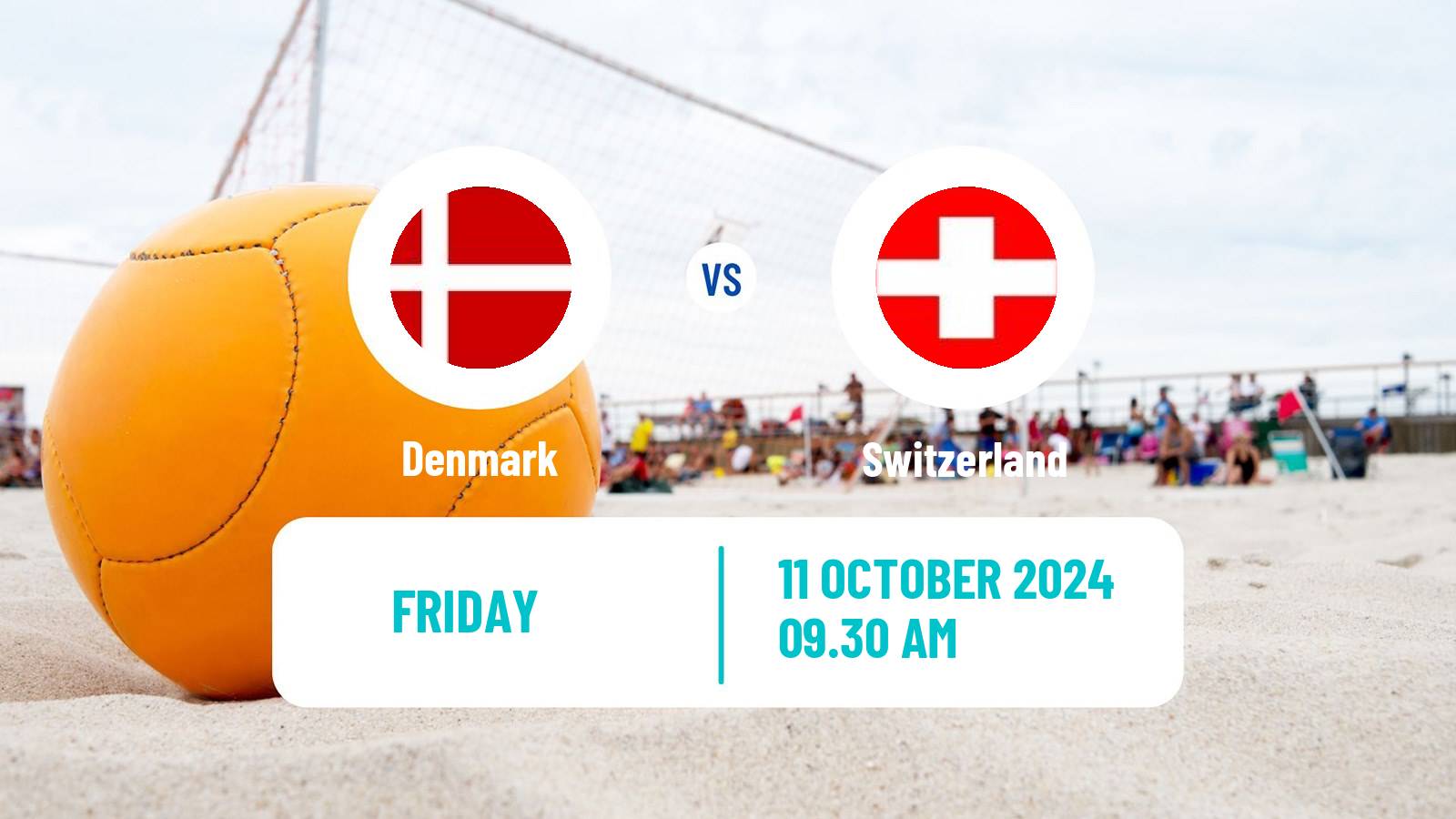 Beach soccer World Cup Denmark - Switzerland