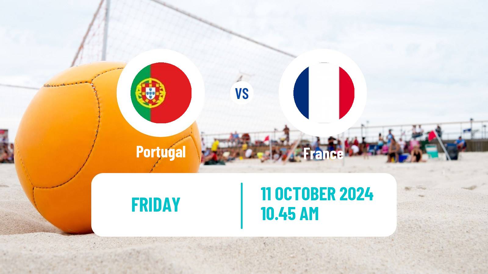 Beach soccer World Cup Portugal - France