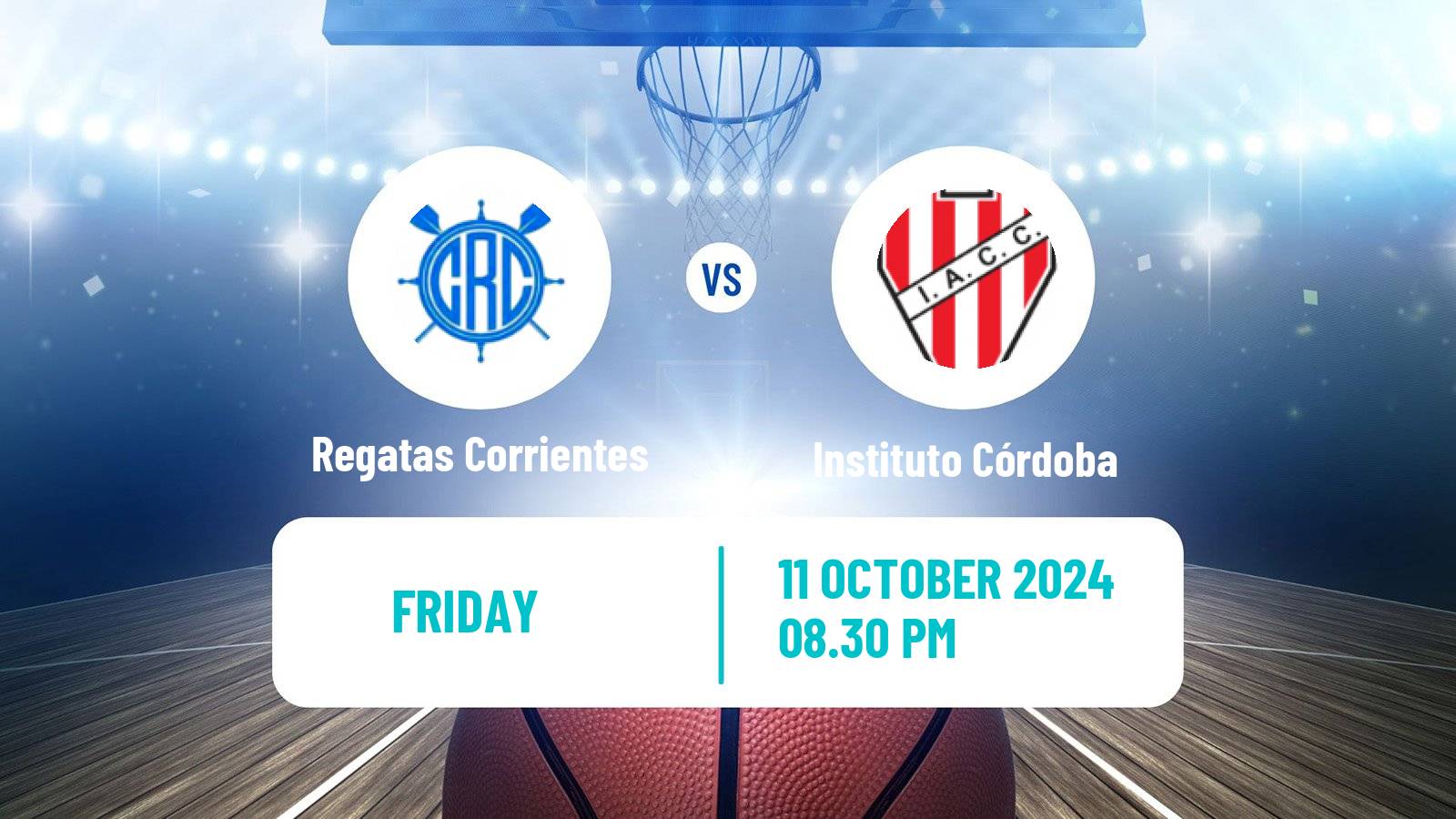 Basketball Argentinian LNB Regatas Corrientes - Instituto Córdoba