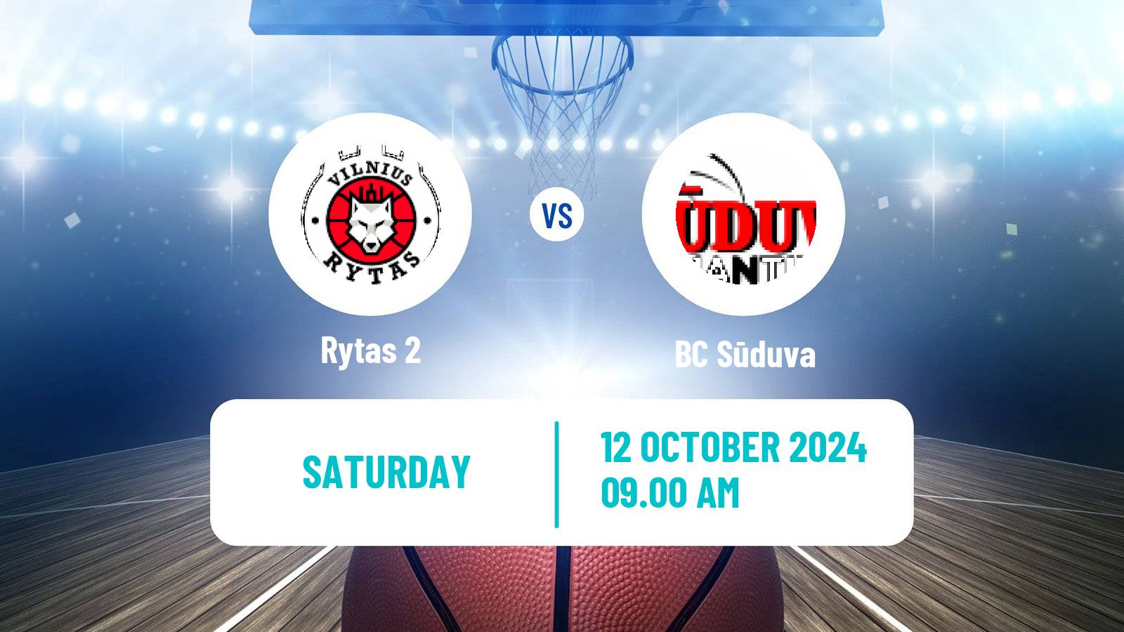 Basketball Lietuvos NKL Rytas 2 - Sūduva