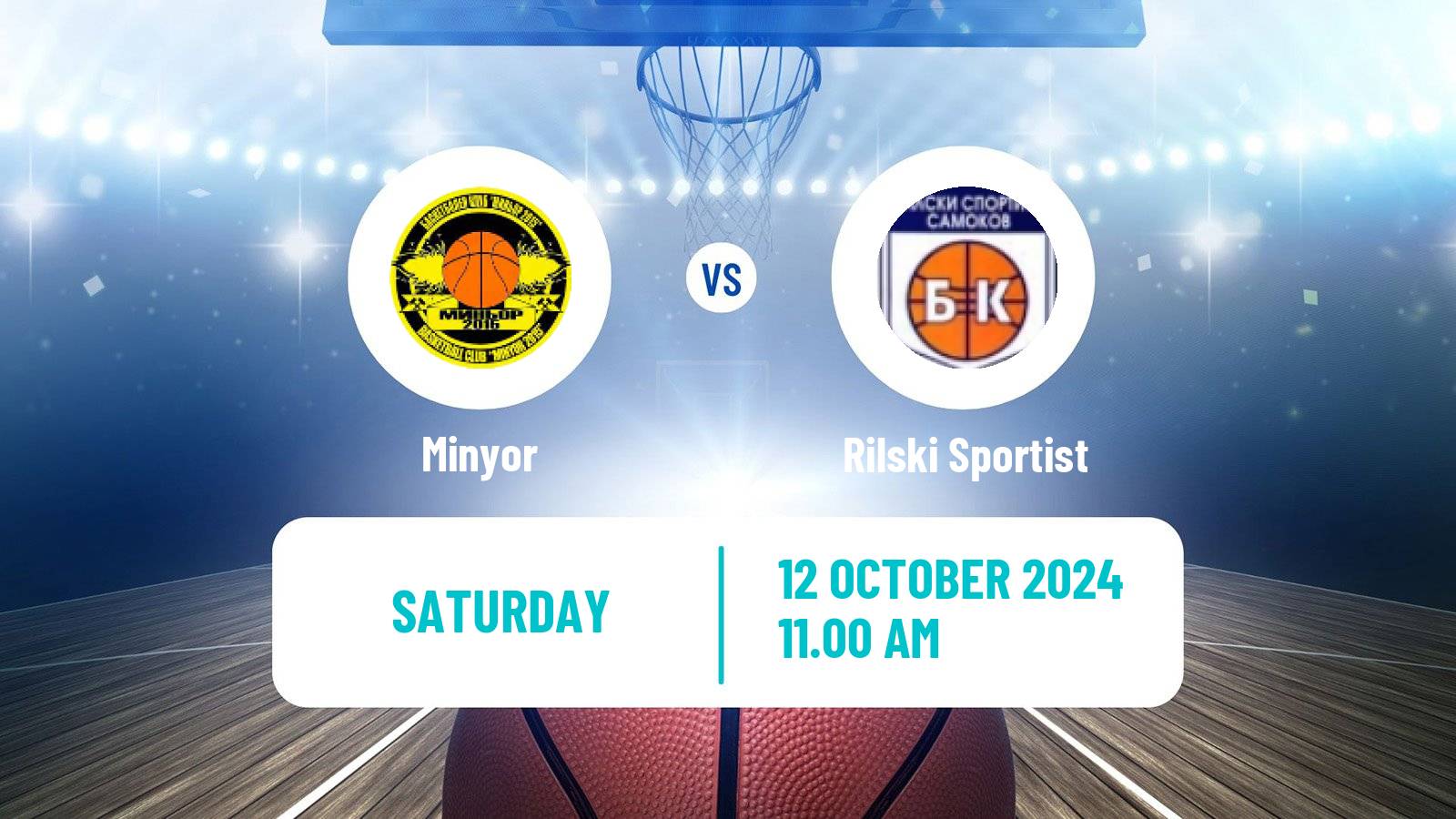 Basketball Bulgarian NBL Minyor - Rilski Sportist