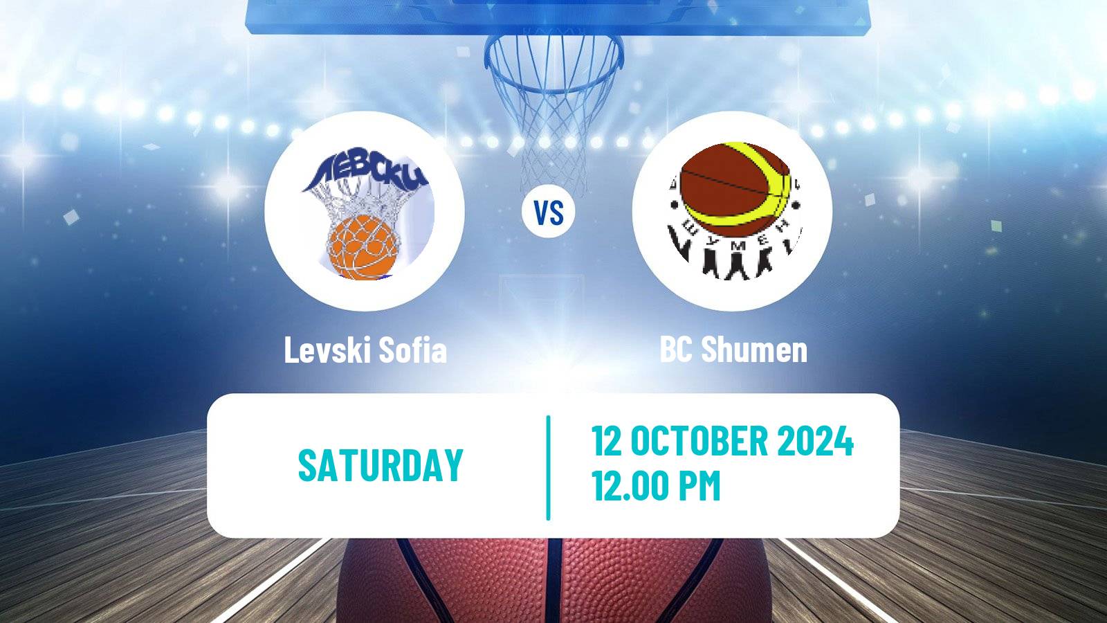 Basketball Bulgarian NBL Levski Sofia - Shumen