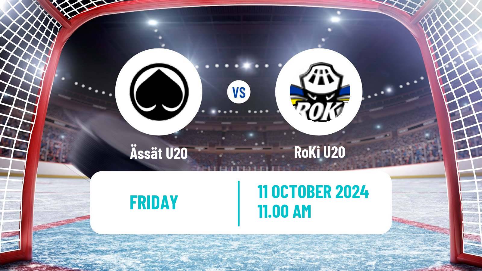 Hockey Finnish SM-sarja U20 Ässät U20 - RoKi U20