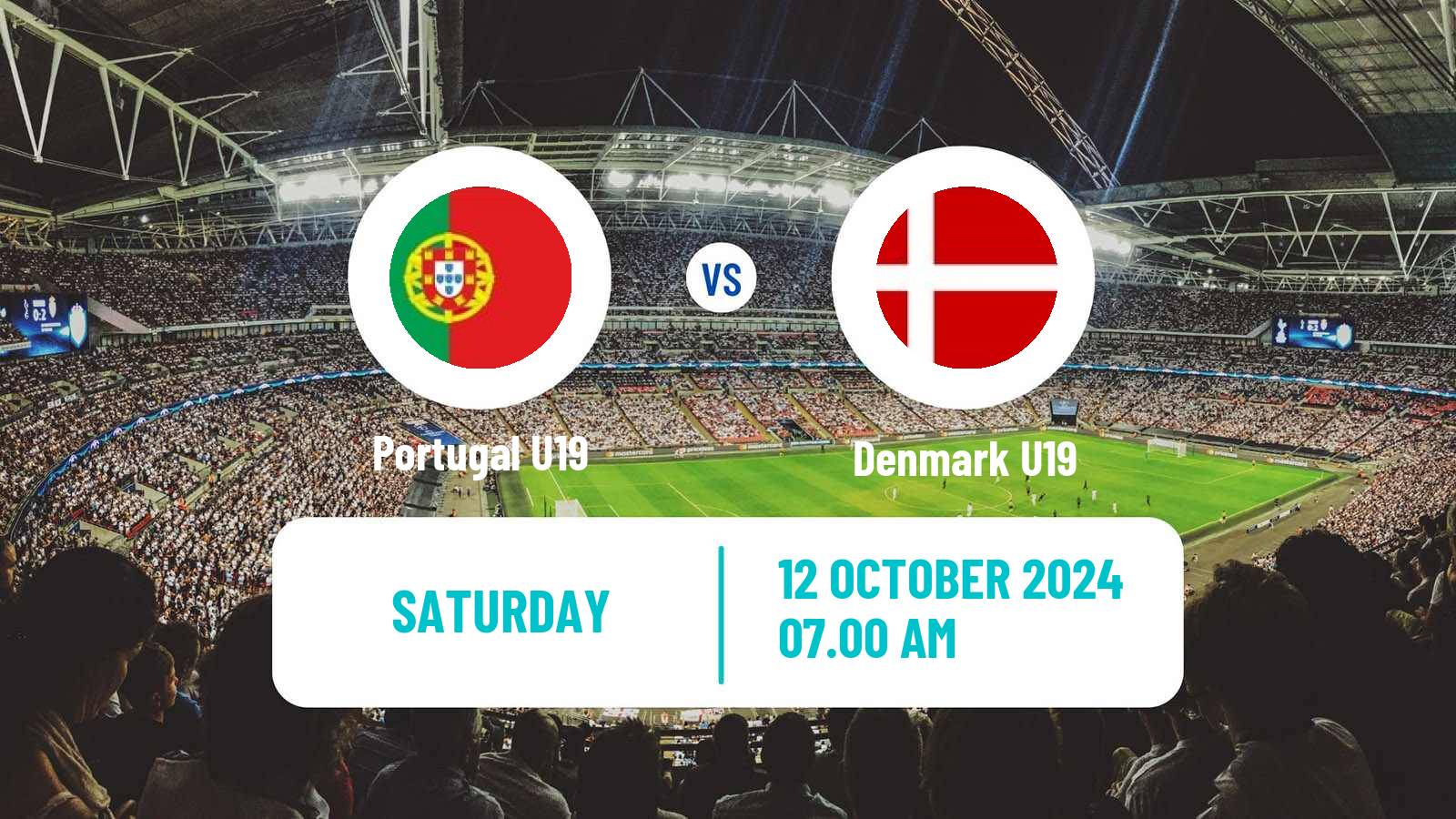 Soccer Friendly Portugal U19 - Denmark U19