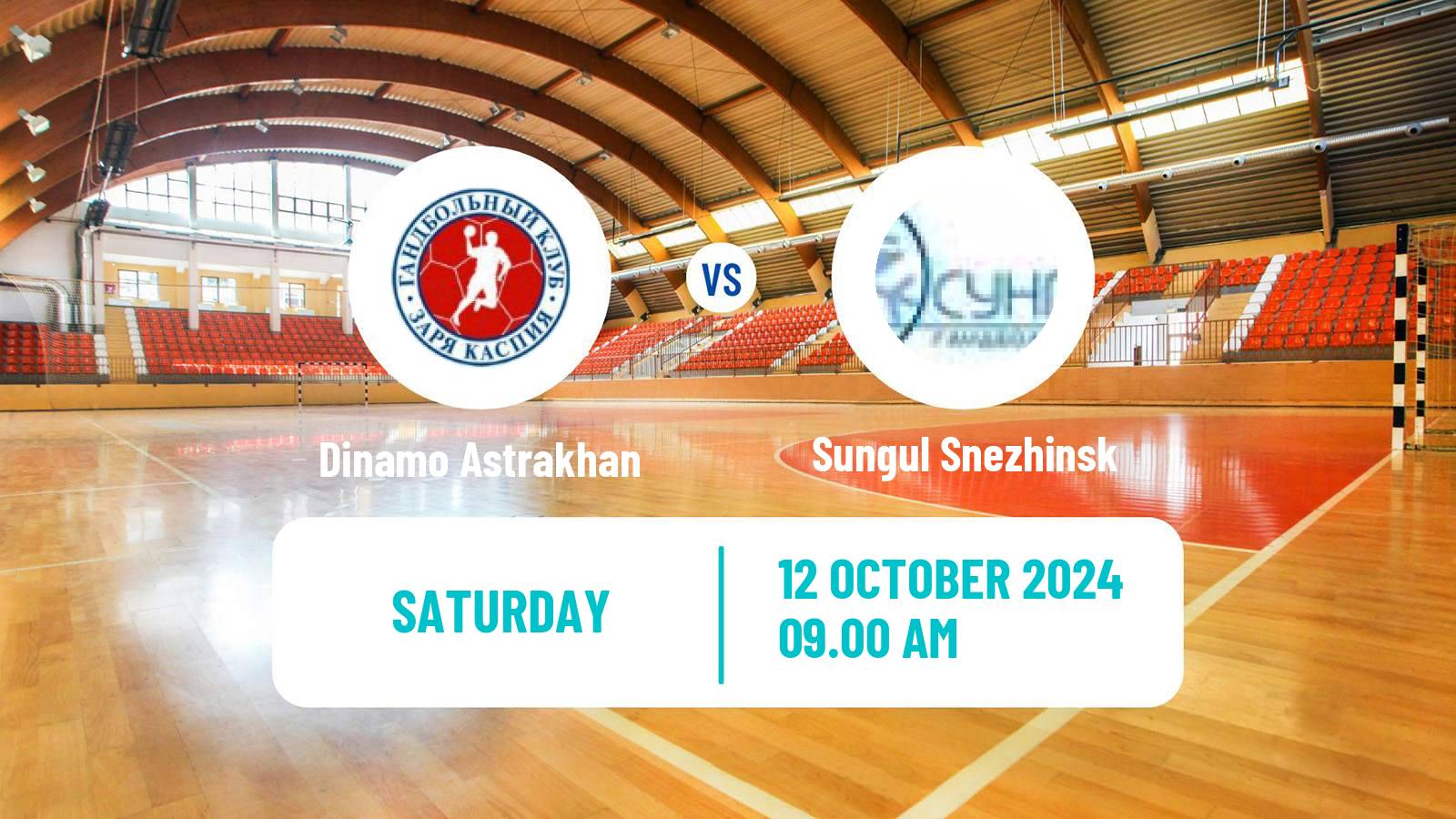 Handball Russian Superleague Handball Dinamo Astrakhan - Sungul Snezhinsk