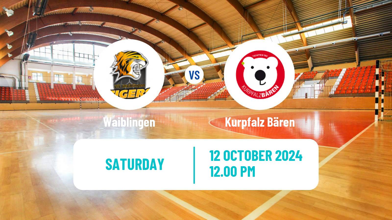 Handball German 2 Bundesliga Handball Women Waiblingen - Kurpfalz Bären