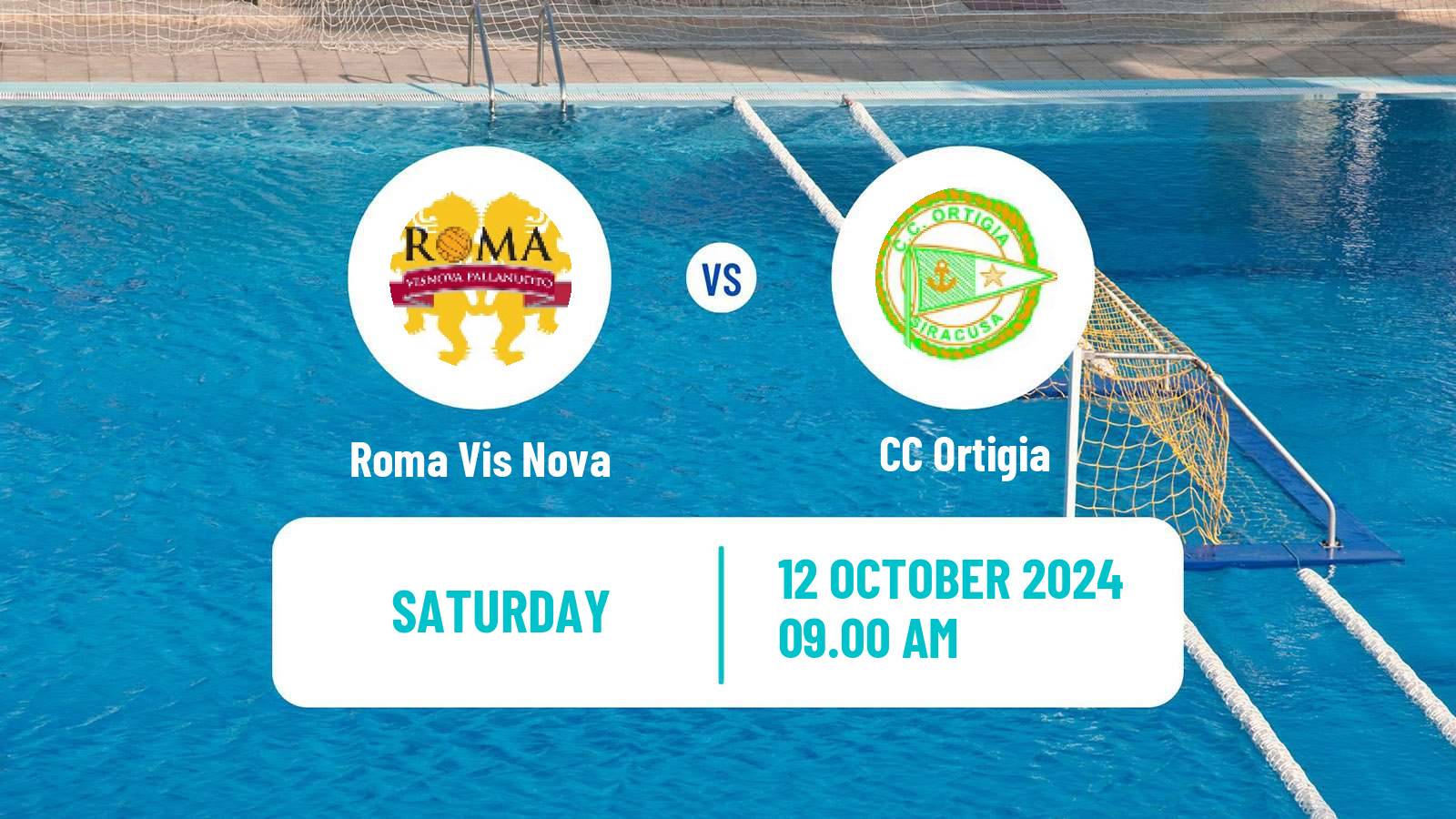 Water polo Italian A1 Water Polo Roma Vis Nova - Ortigia