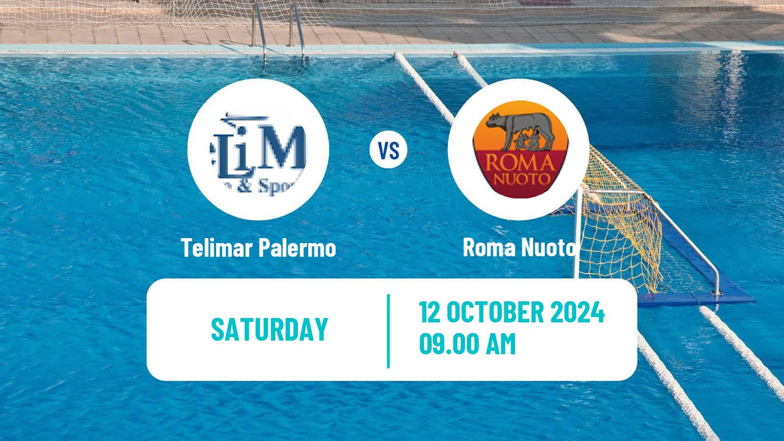 Water polo Italian A1 Water Polo Telimar Palermo - Onda Forte Roma