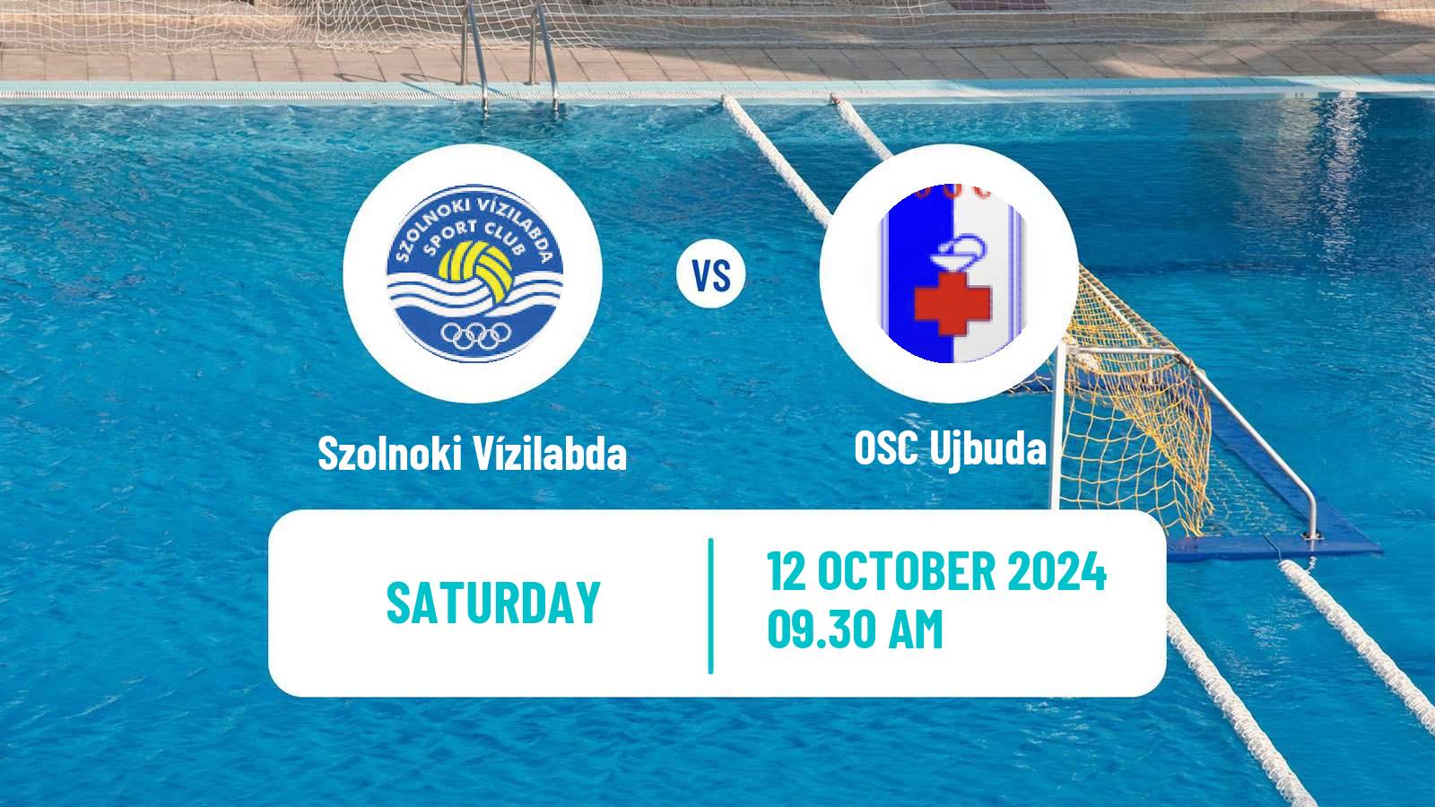 Water polo Hungarian OB I Water Polo Szolnoki Vízilabda - OSC Ujbuda