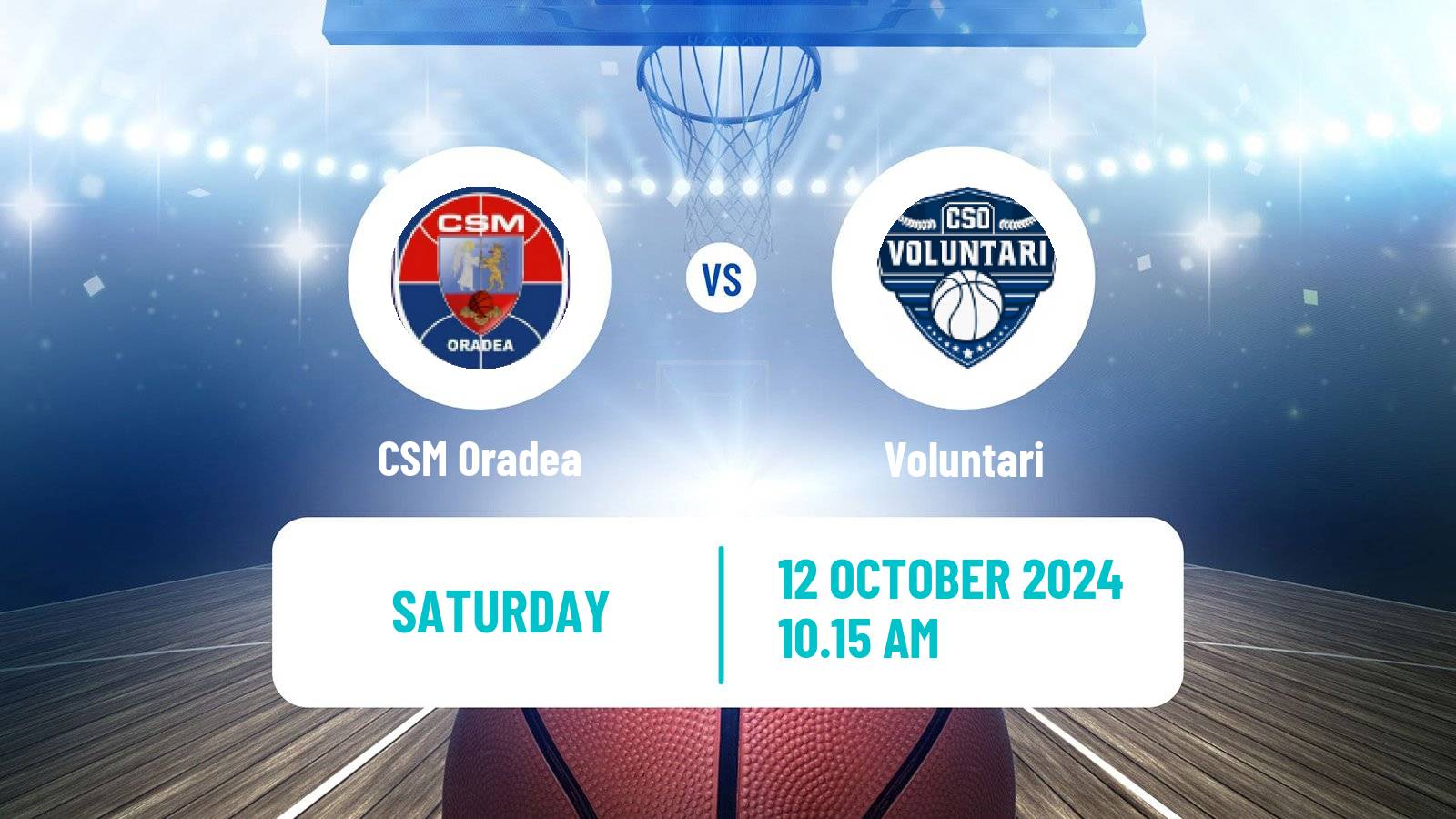 Basketball Romanian Divizia A Basketball CSM Oradea - Voluntari