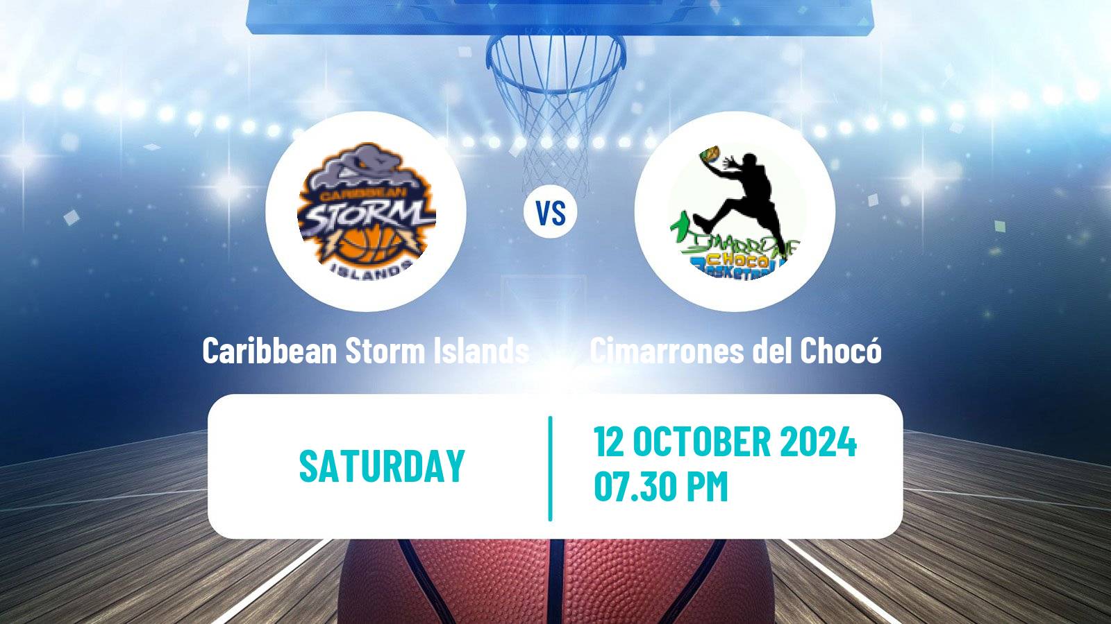 Basketball Colombian LBP Basketball Caribbean Storm Islands - Cimarrones del Chocó