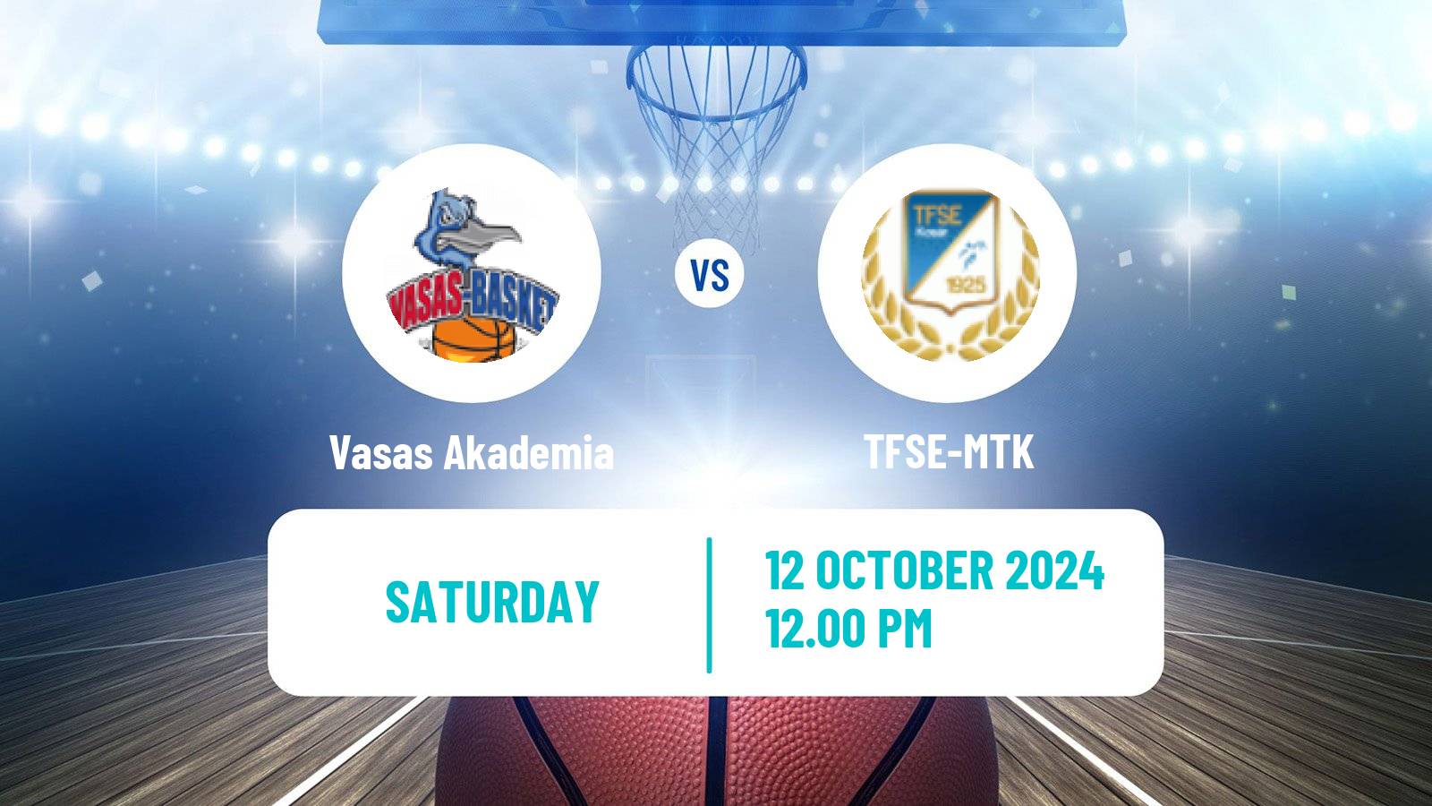 Basketball Hungarian NB I Basketball Women Vasas Akademia - TFSE-MTK