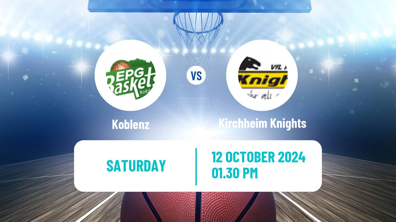 Basketball German Pro A Basketball Koblenz - Kirchheim Knights