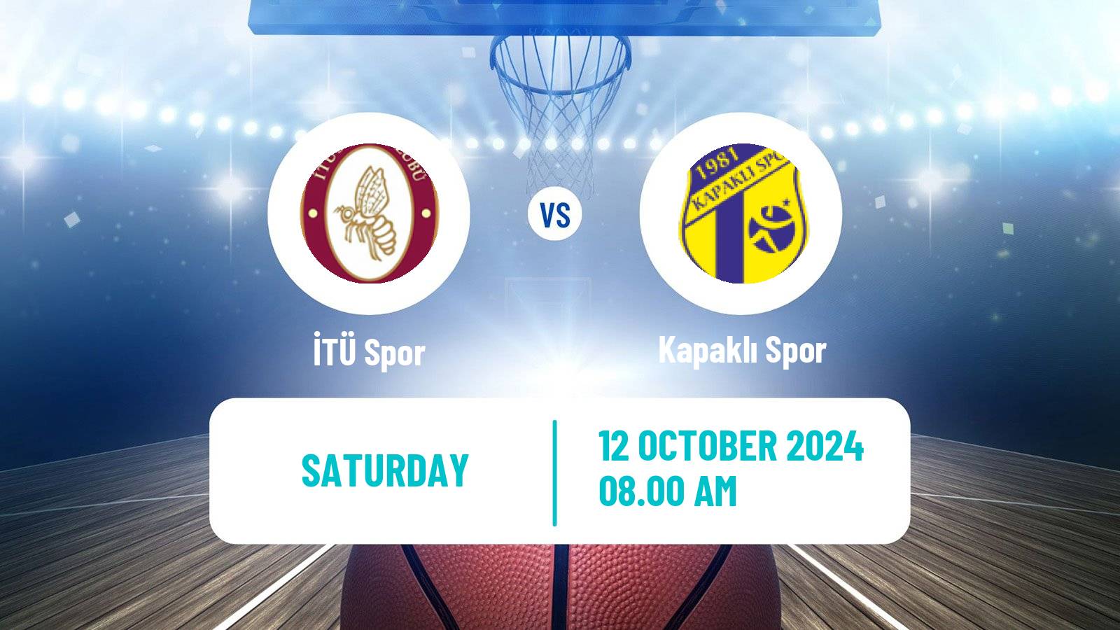 Basketball Turkish TBL İTÜ - Kapaklı Spor