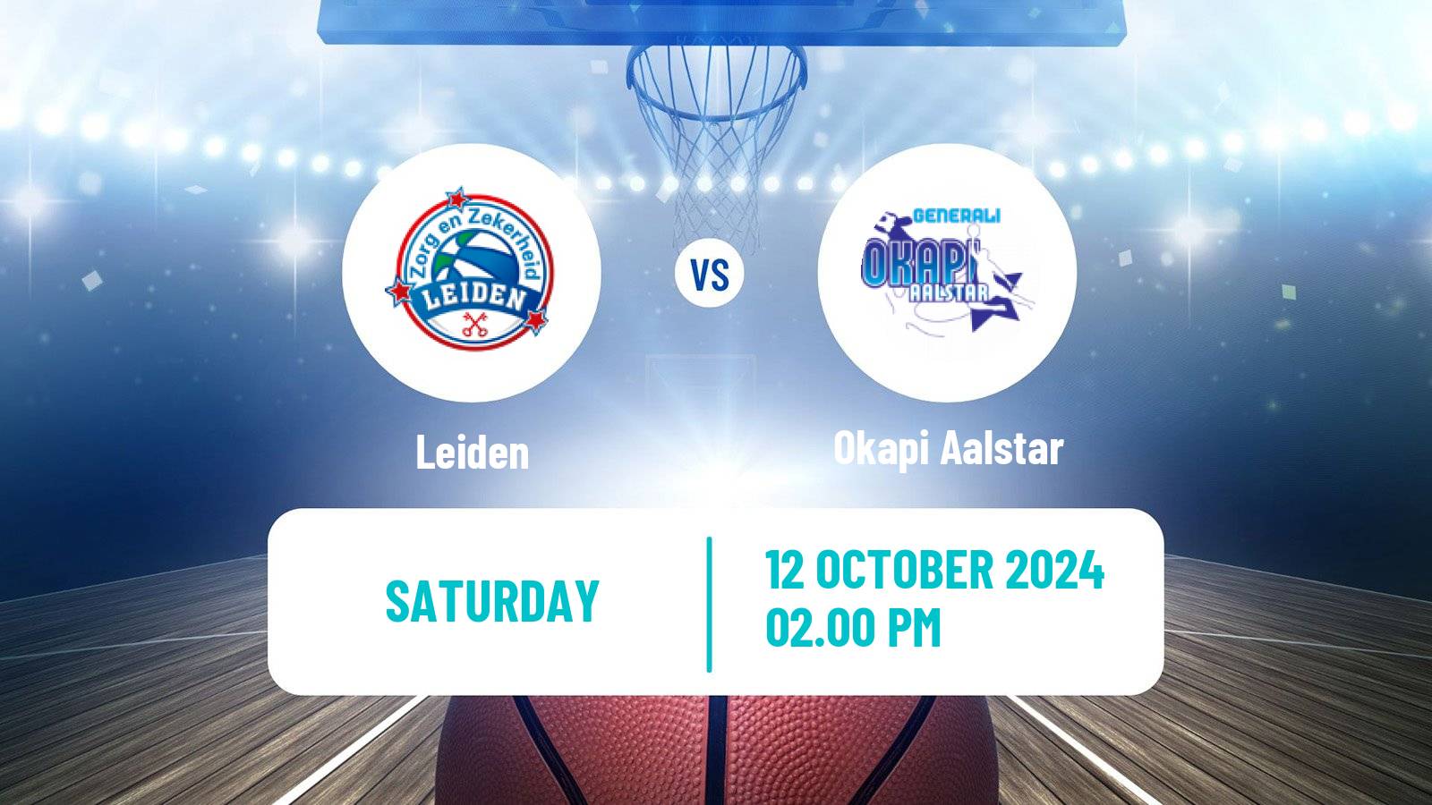 Basketball BNXT League Leiden - Okapi Aalstar