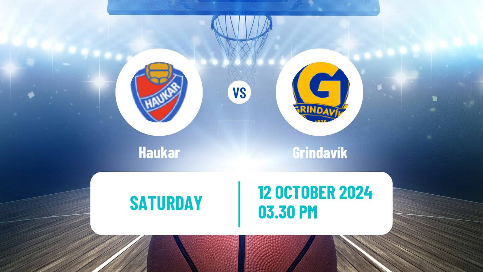 Basketball Icelandic Premier League Basketball Haukar - Grindavík