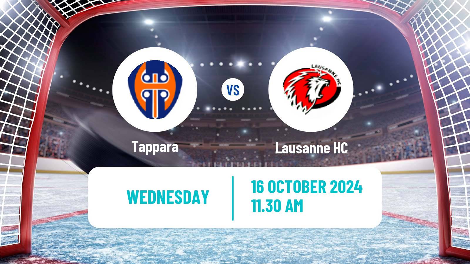 Hockey Champions League Ice Hockey Tappara - Lausanne HC