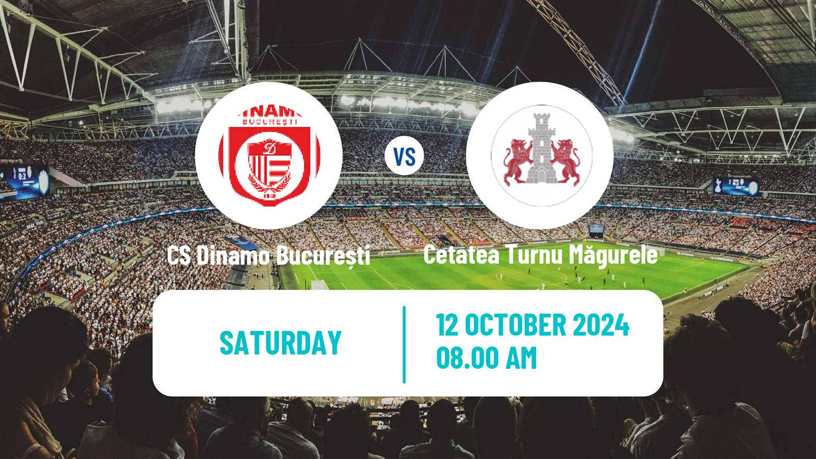 Soccer Romanian Liga 3 - Seria 4 CS Dinamo București - Cetatea Turnu Măgurele