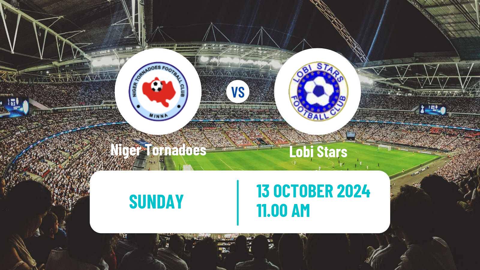 Soccer Nigerian Premier League Niger Tornadoes - Lobi Stars