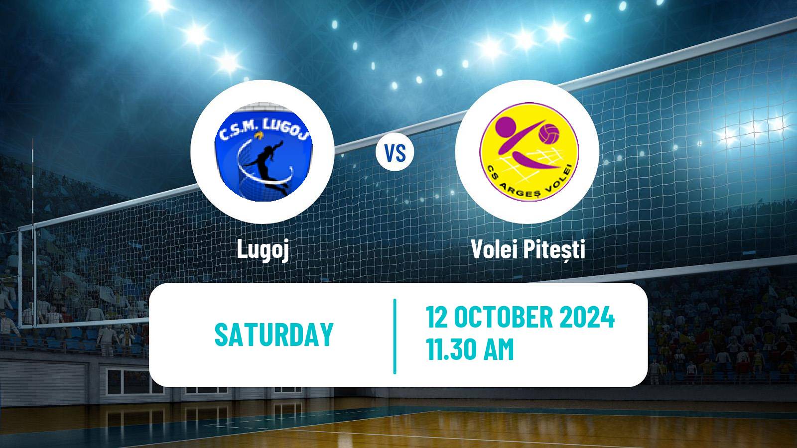 Volleyball Romanian Divizia A1 Volleyball Women Lugoj - Volei Pitești