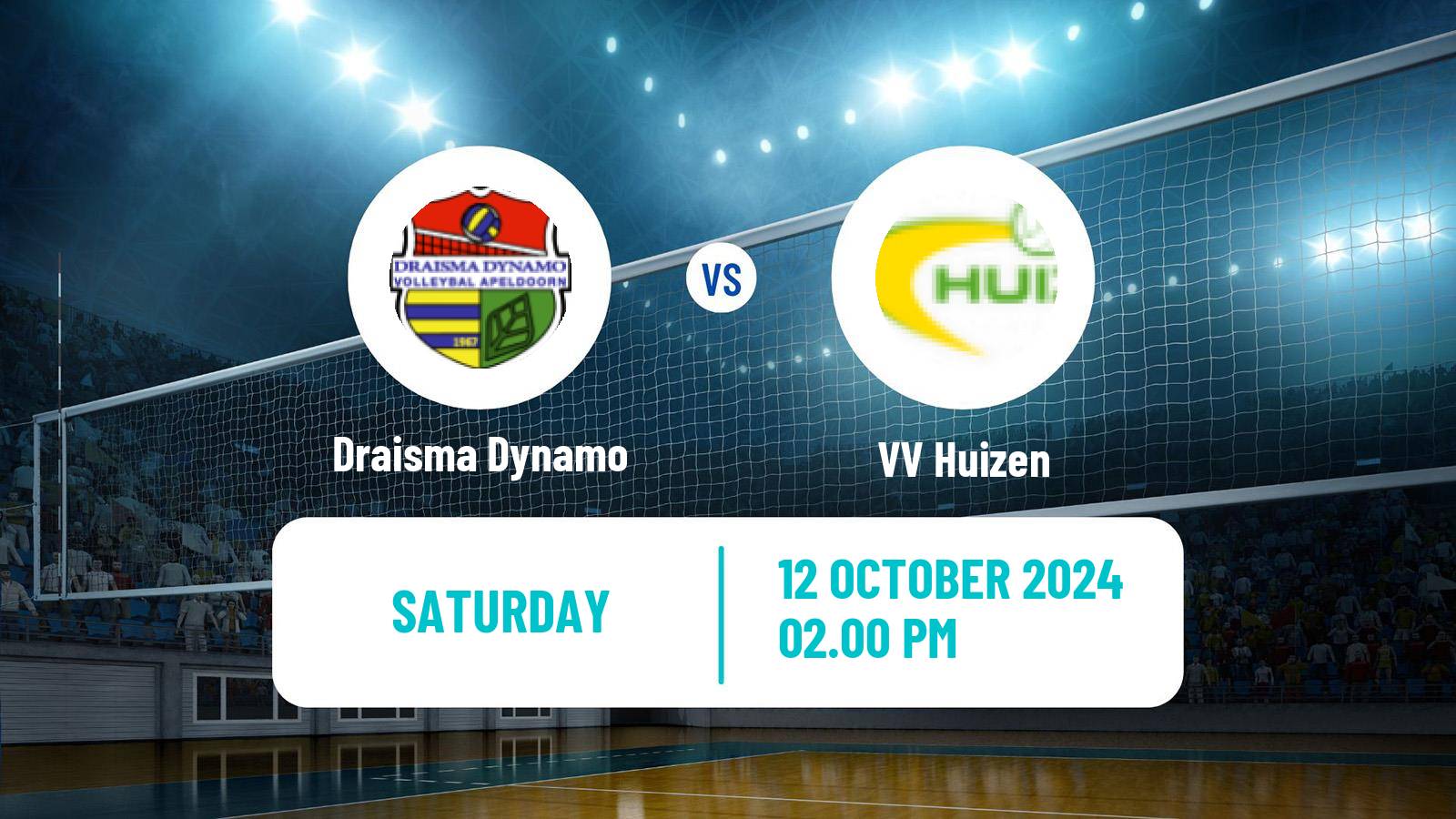 Volleyball Dutch Eredivisie Volleyball Draisma Dynamo - Huizen