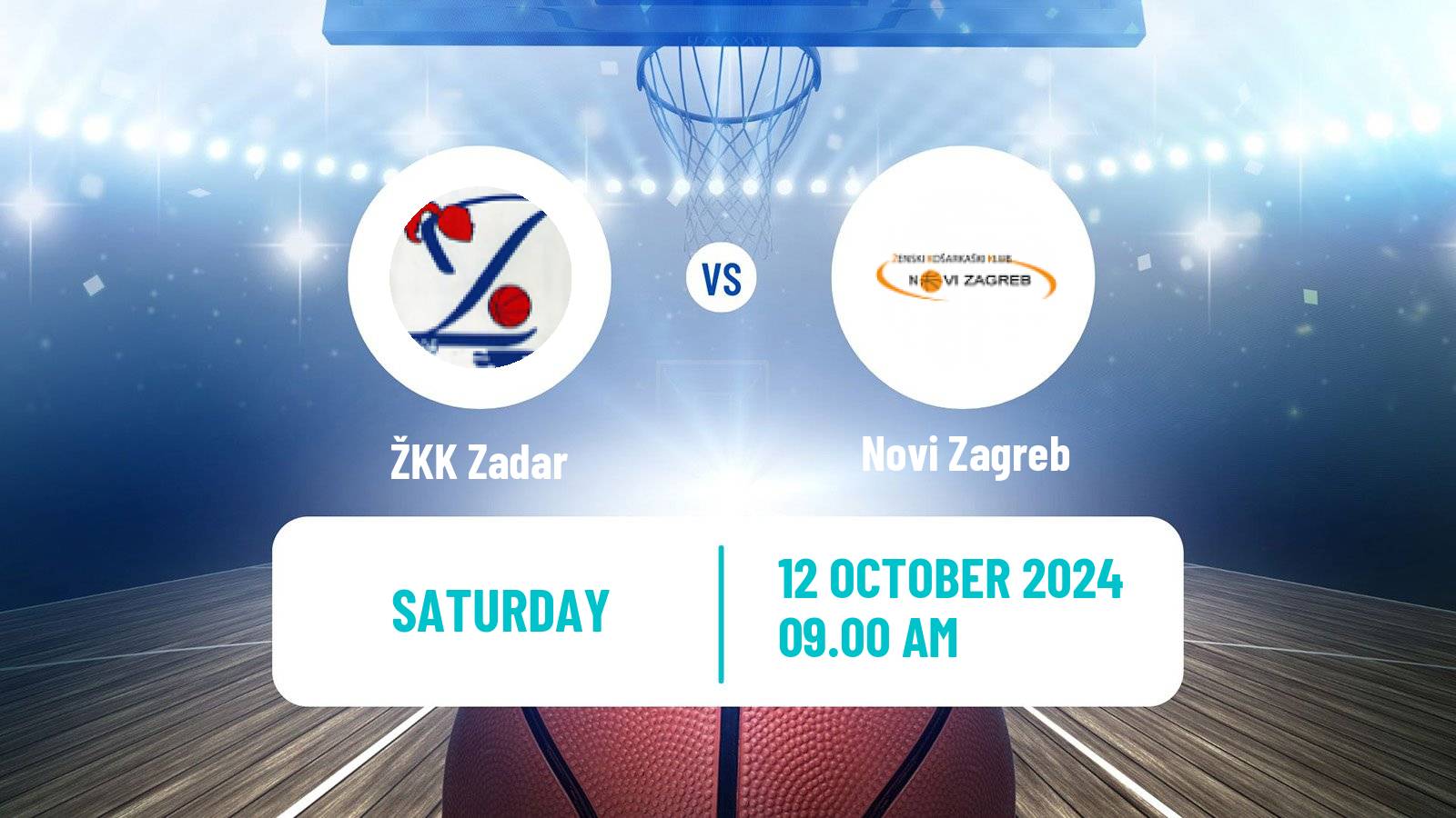 Basketball Croatian Premijer Liga Basketball Women Zadar - Novi Zagreb