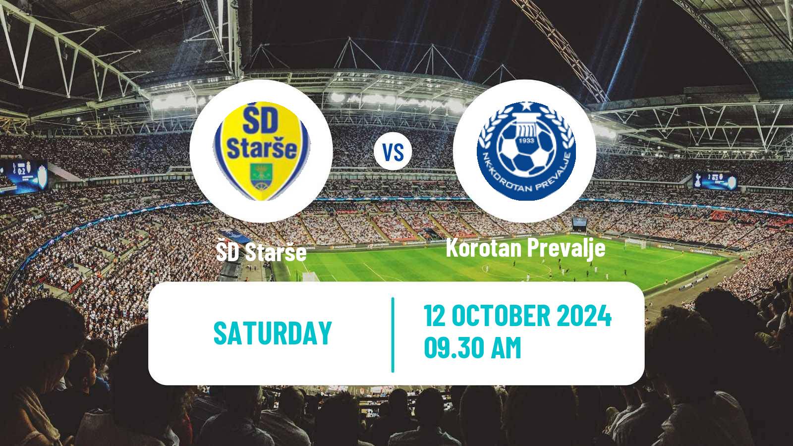 Soccer Slovenian 3 SNL East Starše - Korotan Prevalje