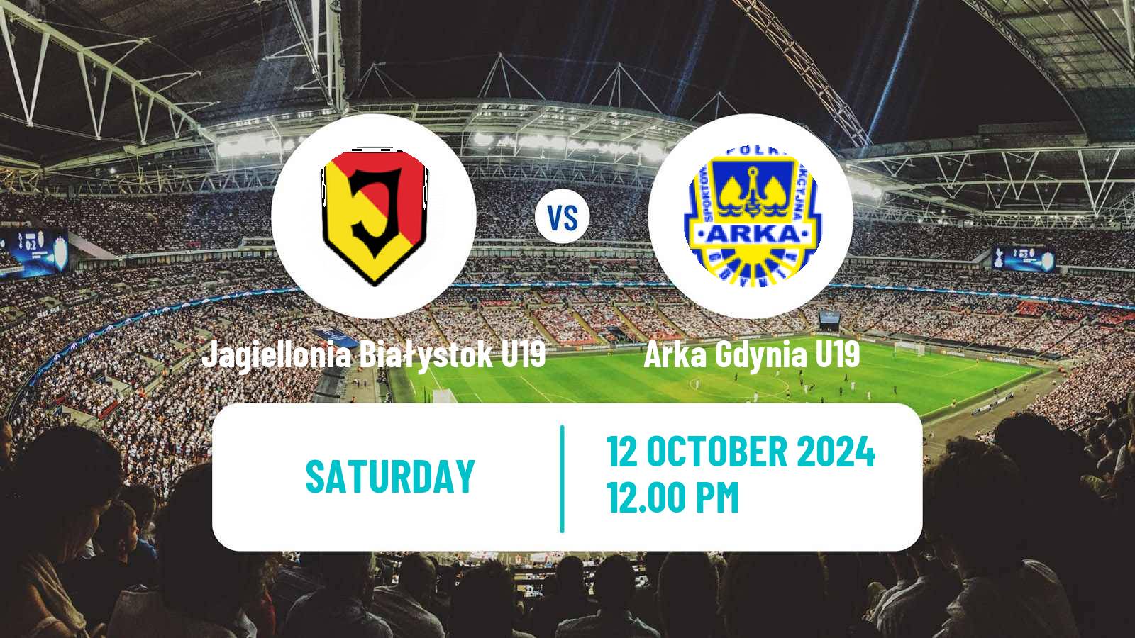 Soccer Polish Central Youth League Jagiellonia Białystok U19 - Arka Gdynia U19