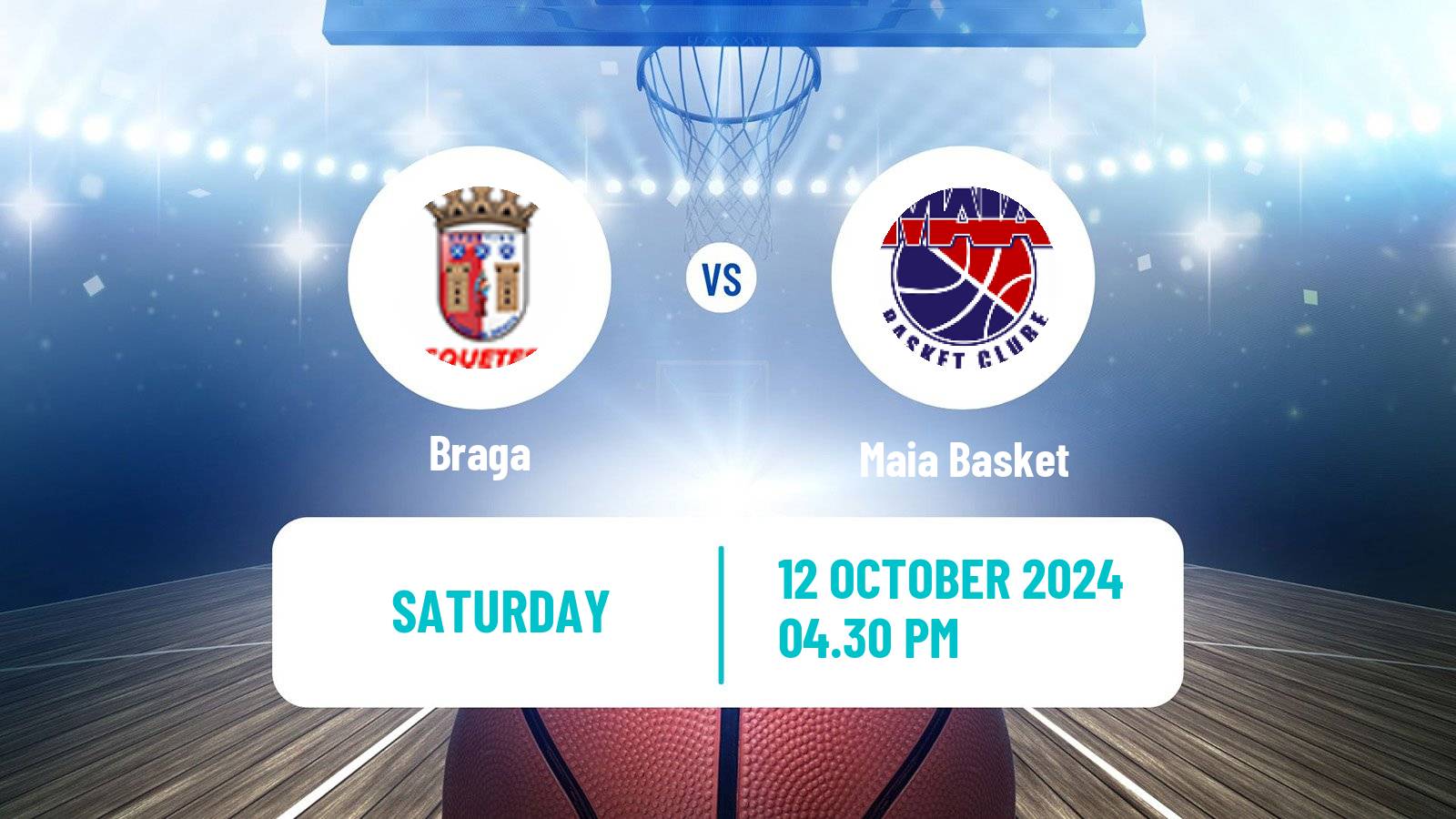 Basketball Portuguese Proliga Basketball Braga - Maia