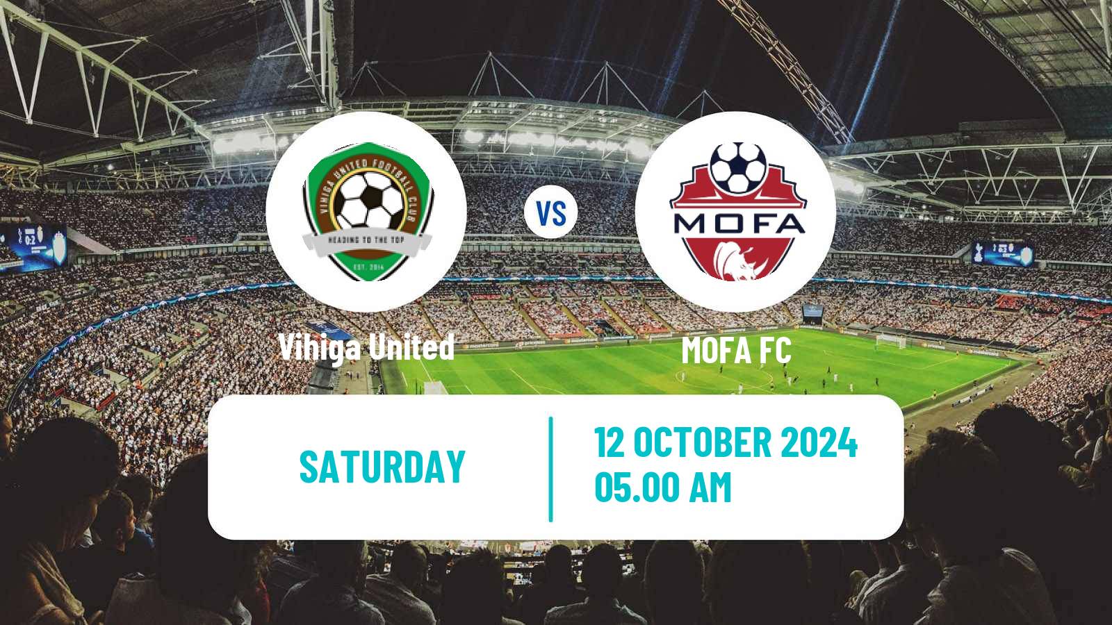 Soccer Kenyan Super League Vihiga United - MOFA